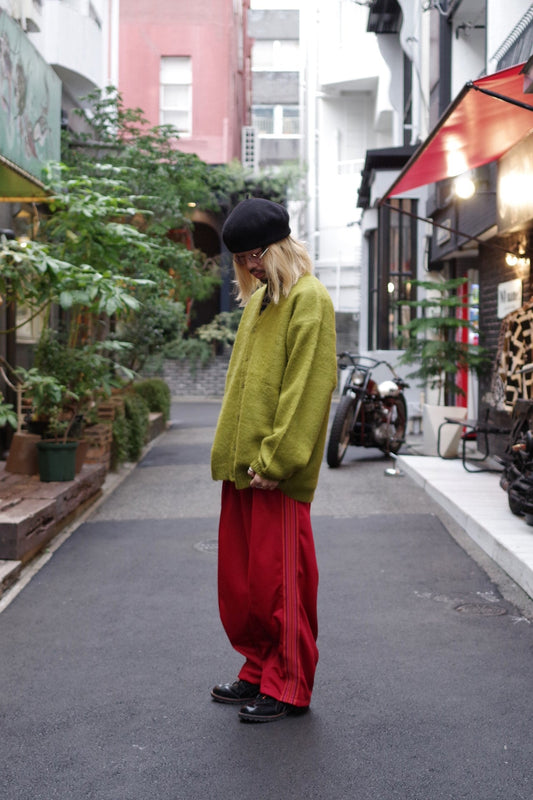 「TOWN CRAFT」shaggy solid cardigan