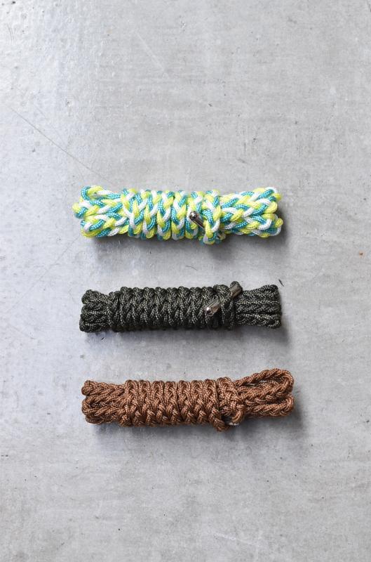 「another standard」polyamide braid lace belt