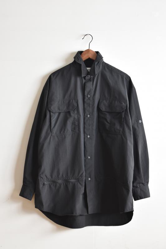 「BURLAP OUTFITTER」guide shirts -black-