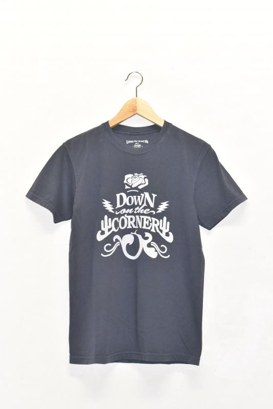 ★50%OFF★「DOWN ON THE CORNER」”ROSE&CUCTUS” s/s T