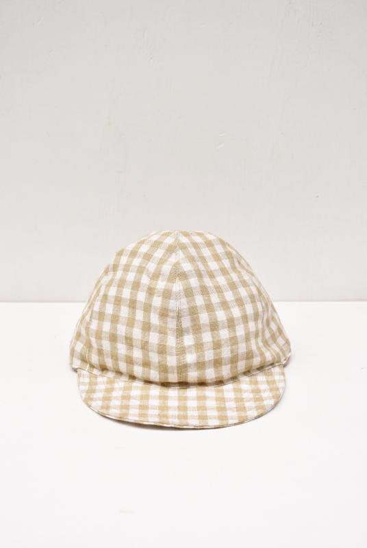 「morocco」A・SUN cap -check/-beige