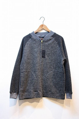 「modemdesign」sliver knit blouson