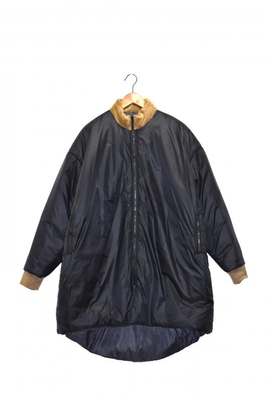 「BURLAP OUTFITTER」fleece collar jacket -blk/ccl-