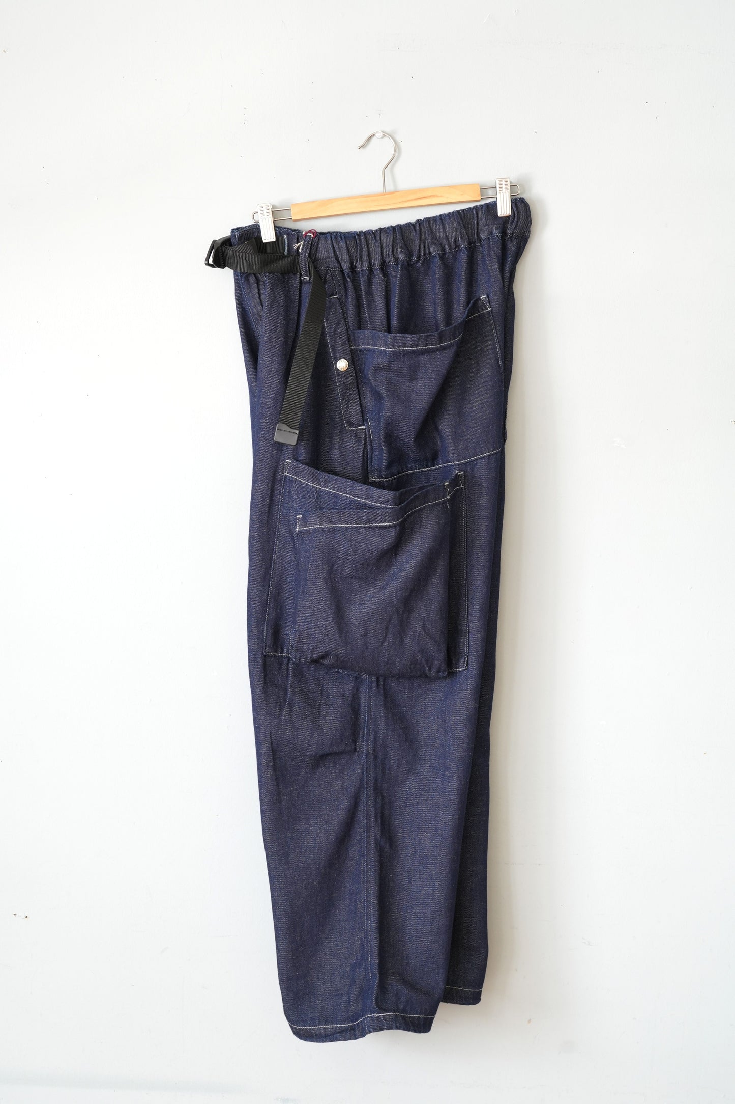 「nasngwam×GOHEMP」transport denim pants