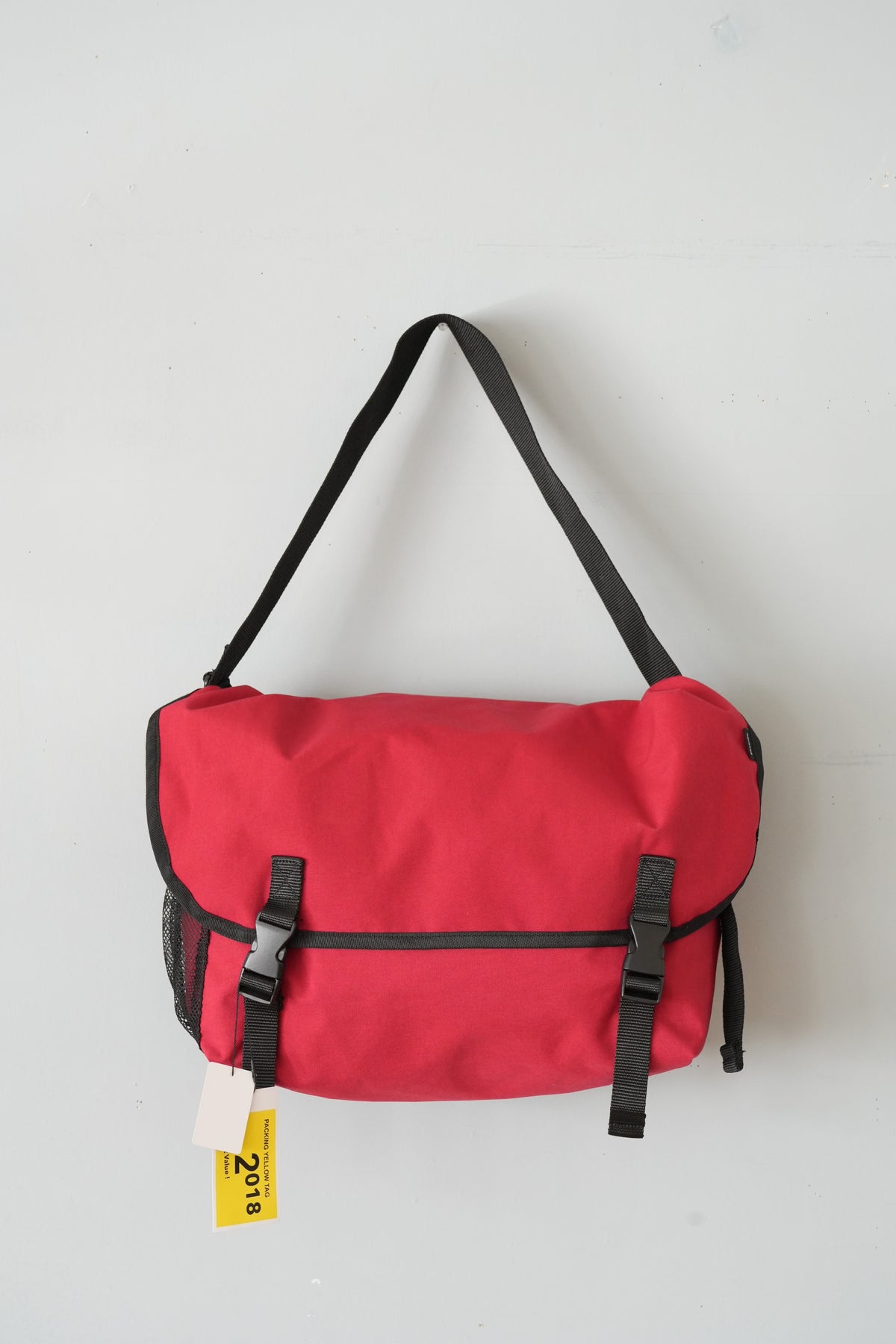 「PACKING」daily messenger bag -red-