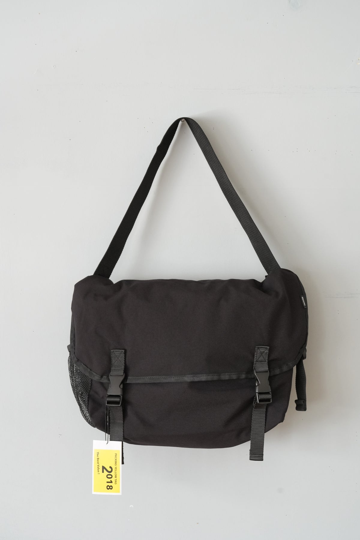 「PACKING」daily messenger bag -black-
