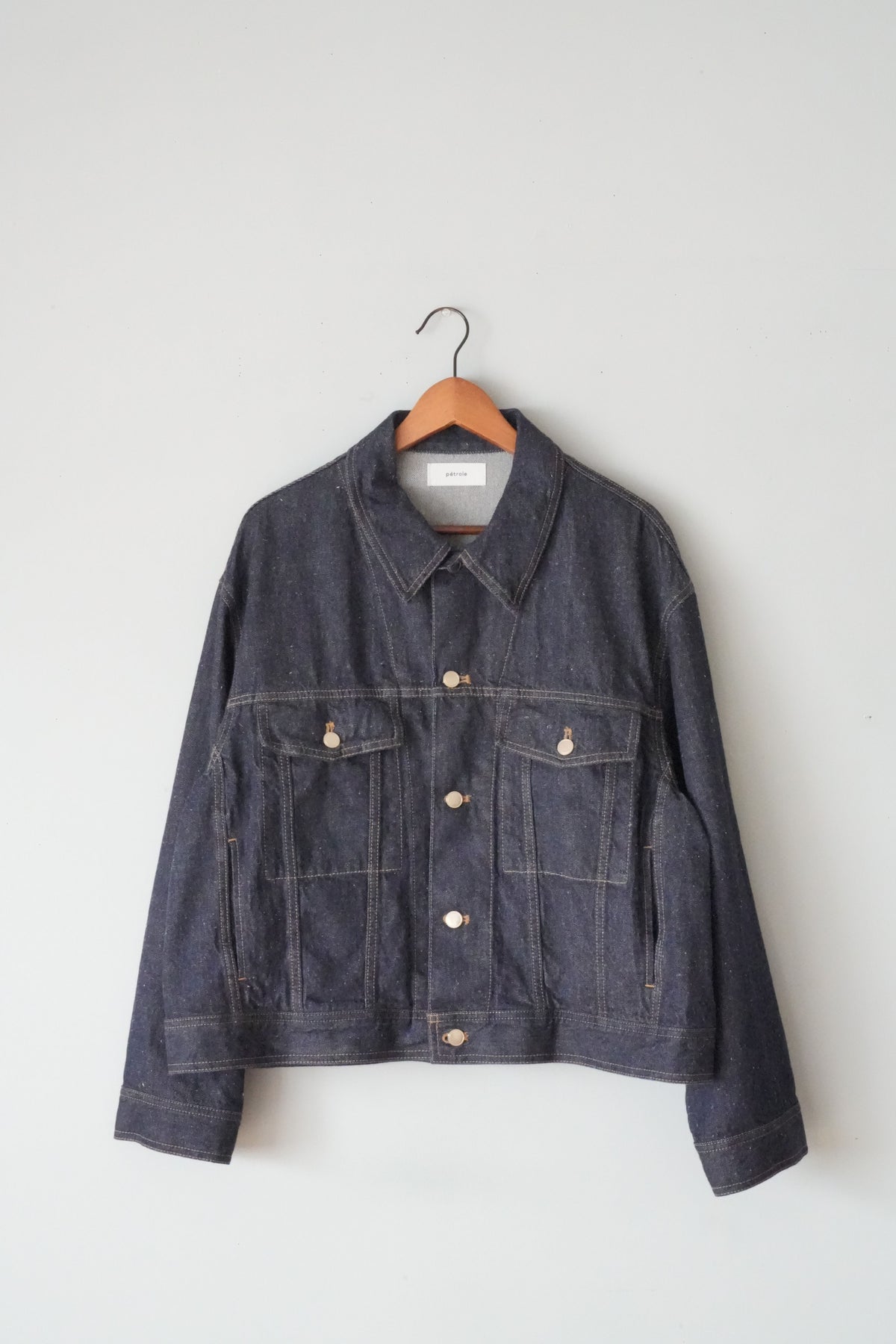 「pétrole」nep denim typeⅢ jacket