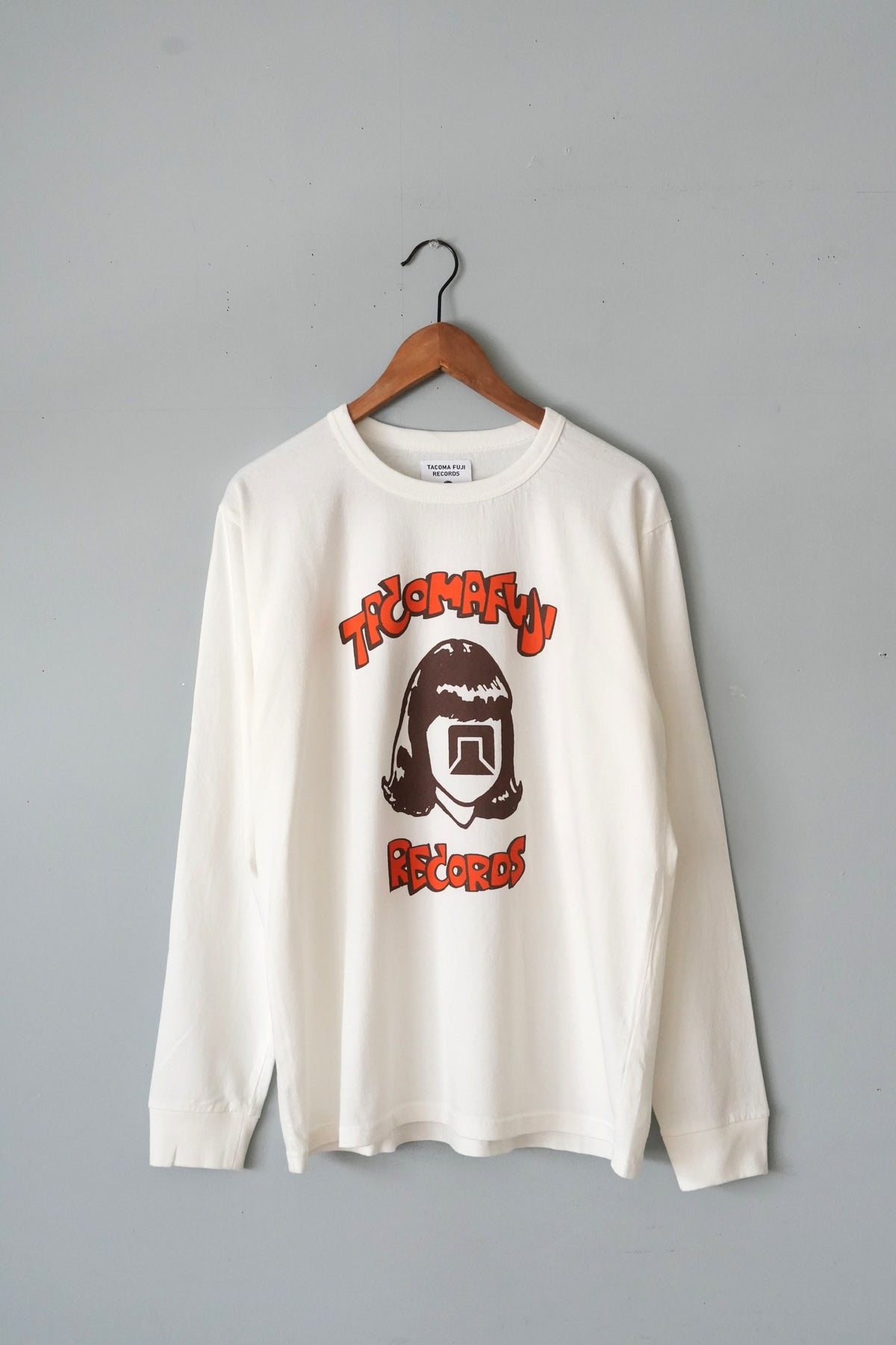 "TACOMA FUJI RECORDS" big logo LS -gradation-