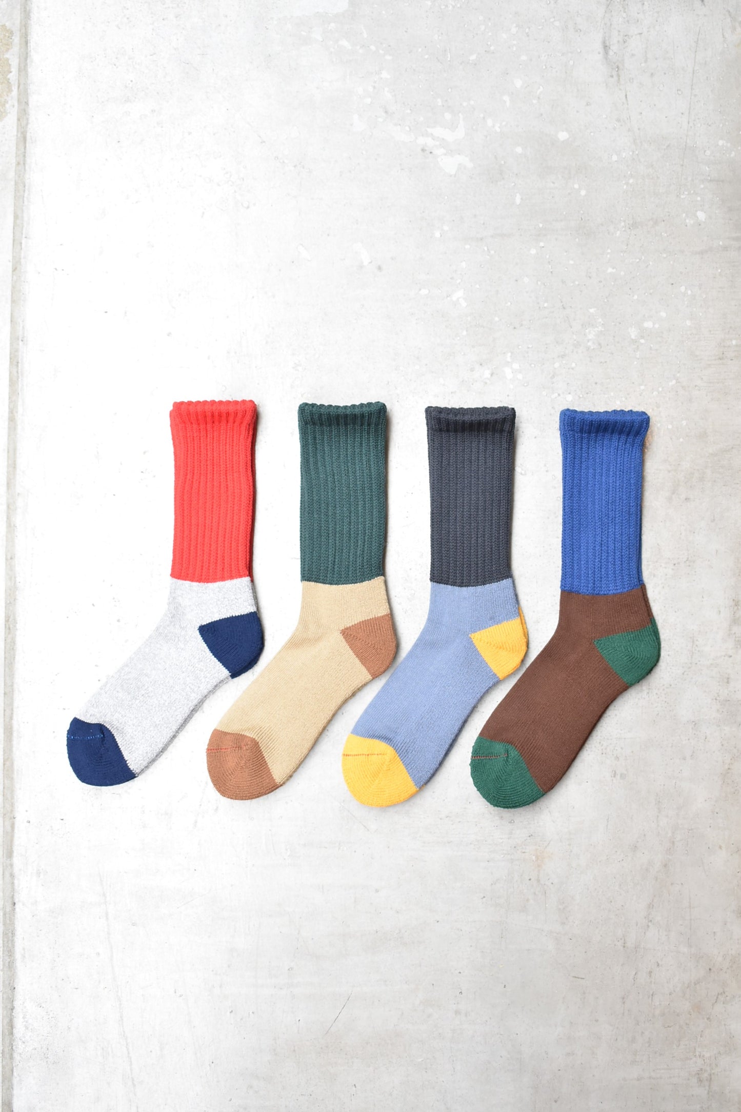「ROTOTO」multi loose pile socks