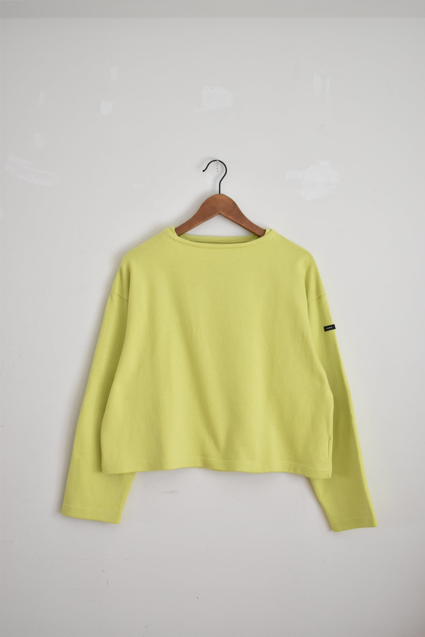 「maillot」weekend long-Tee loose -lime-