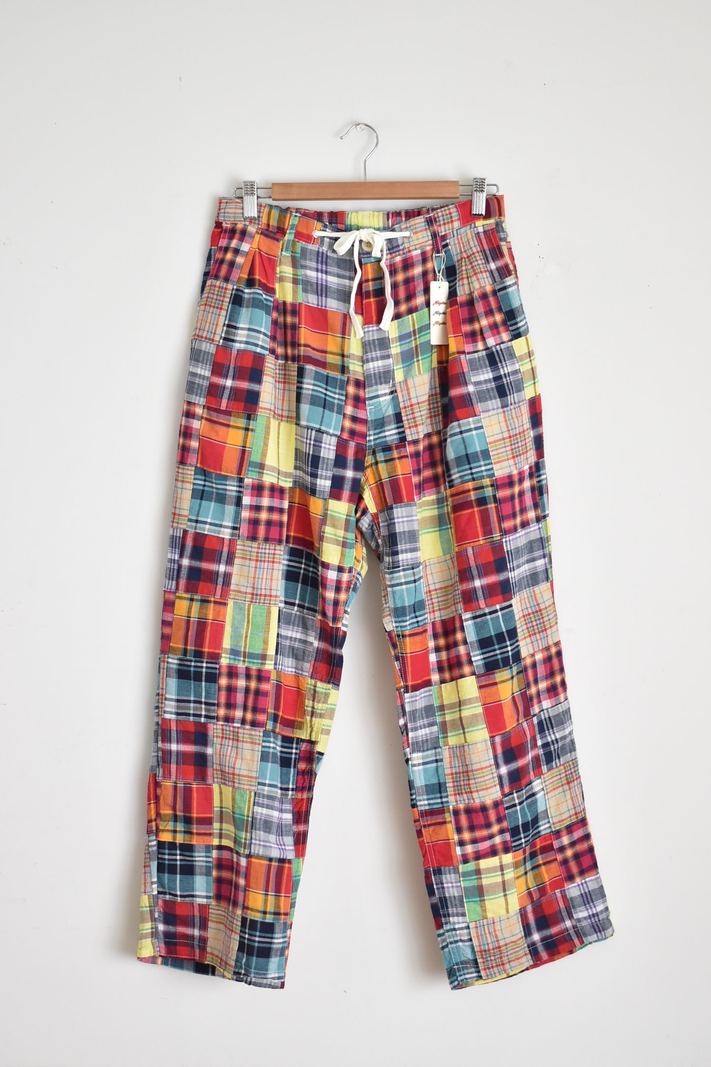 「nasngwam」jack tuck pants -check-