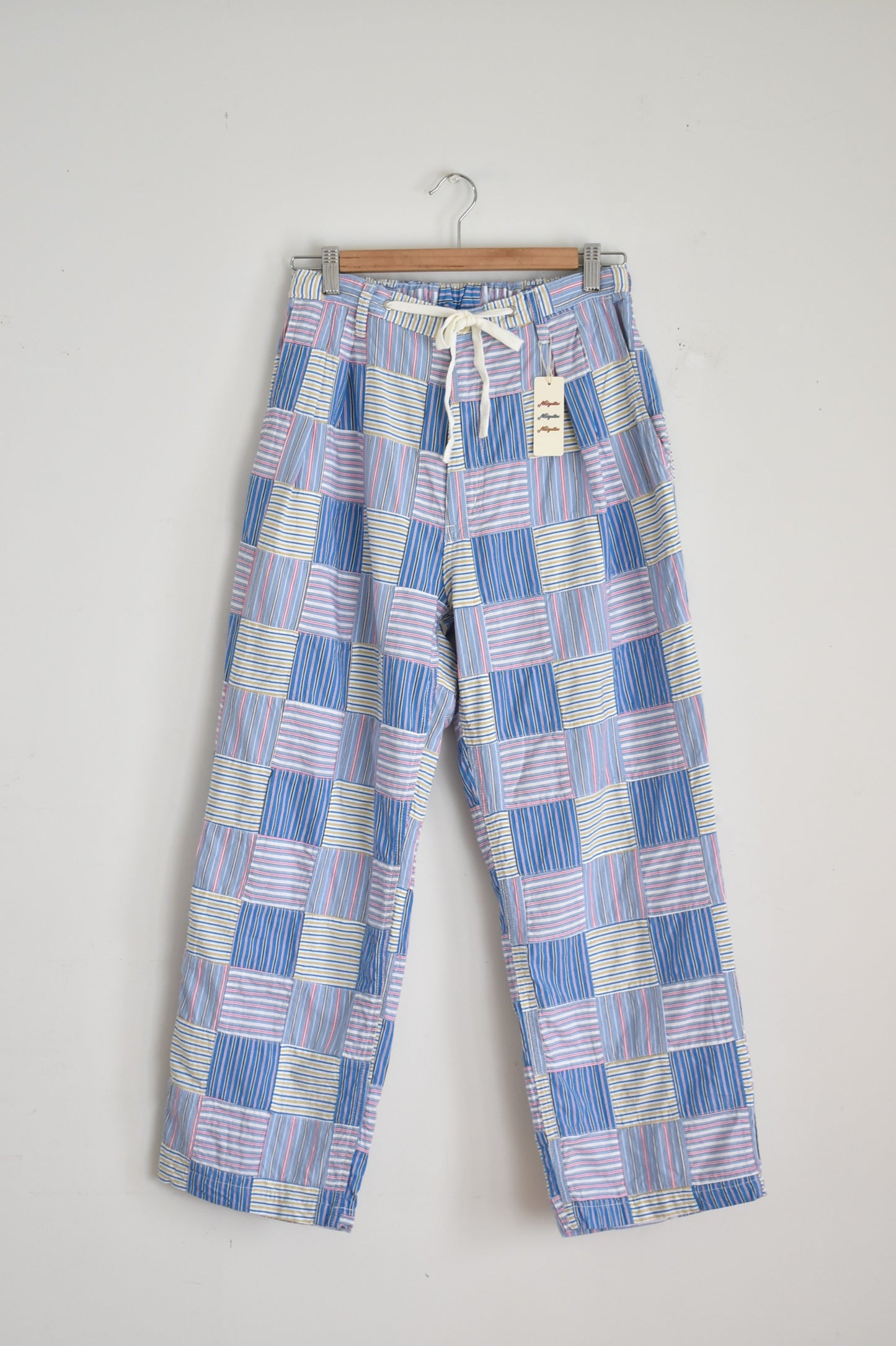 「nasngwam」jack tuck pants -stripe-