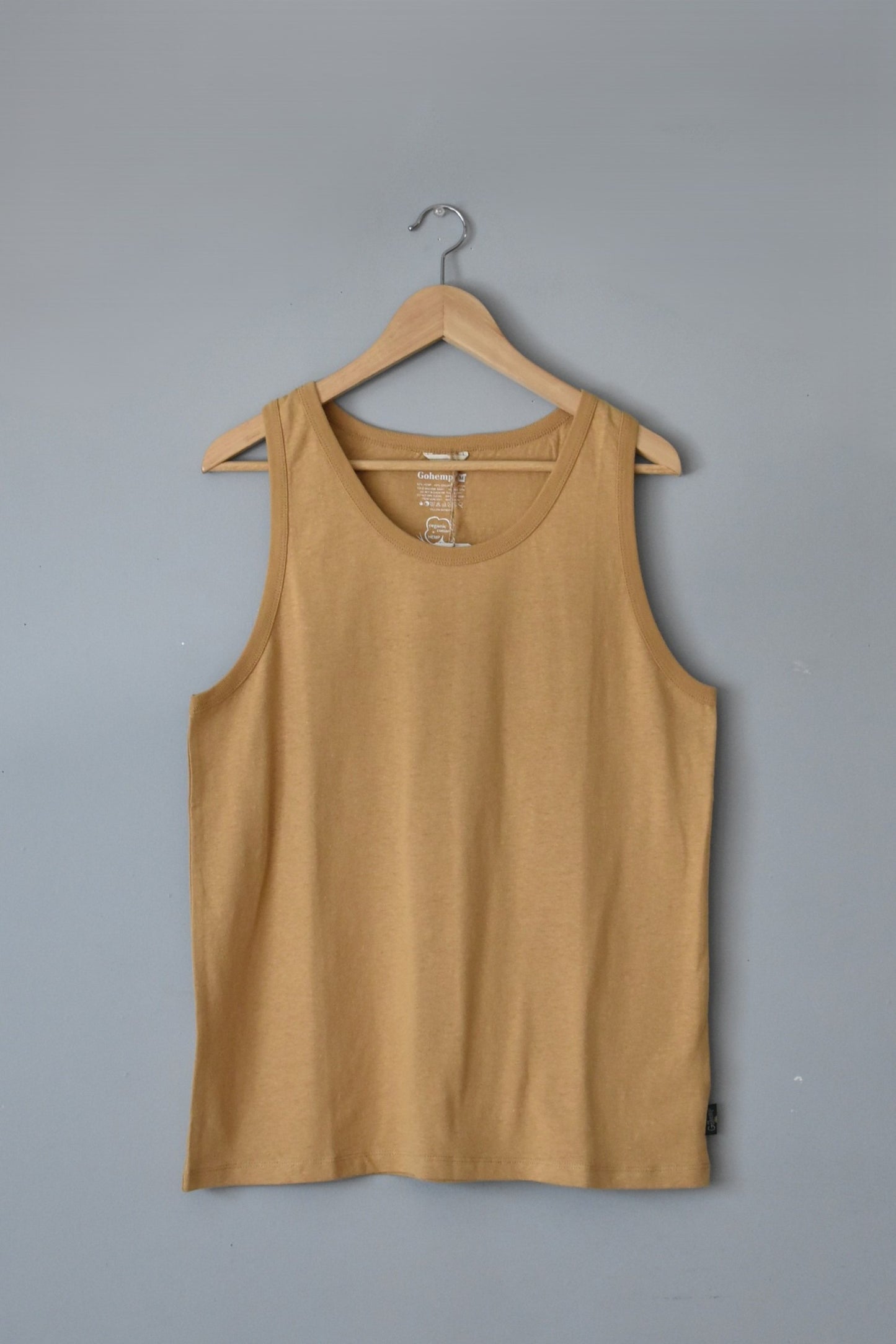 「GOHEMP」fineday tanktop -honey yellow-