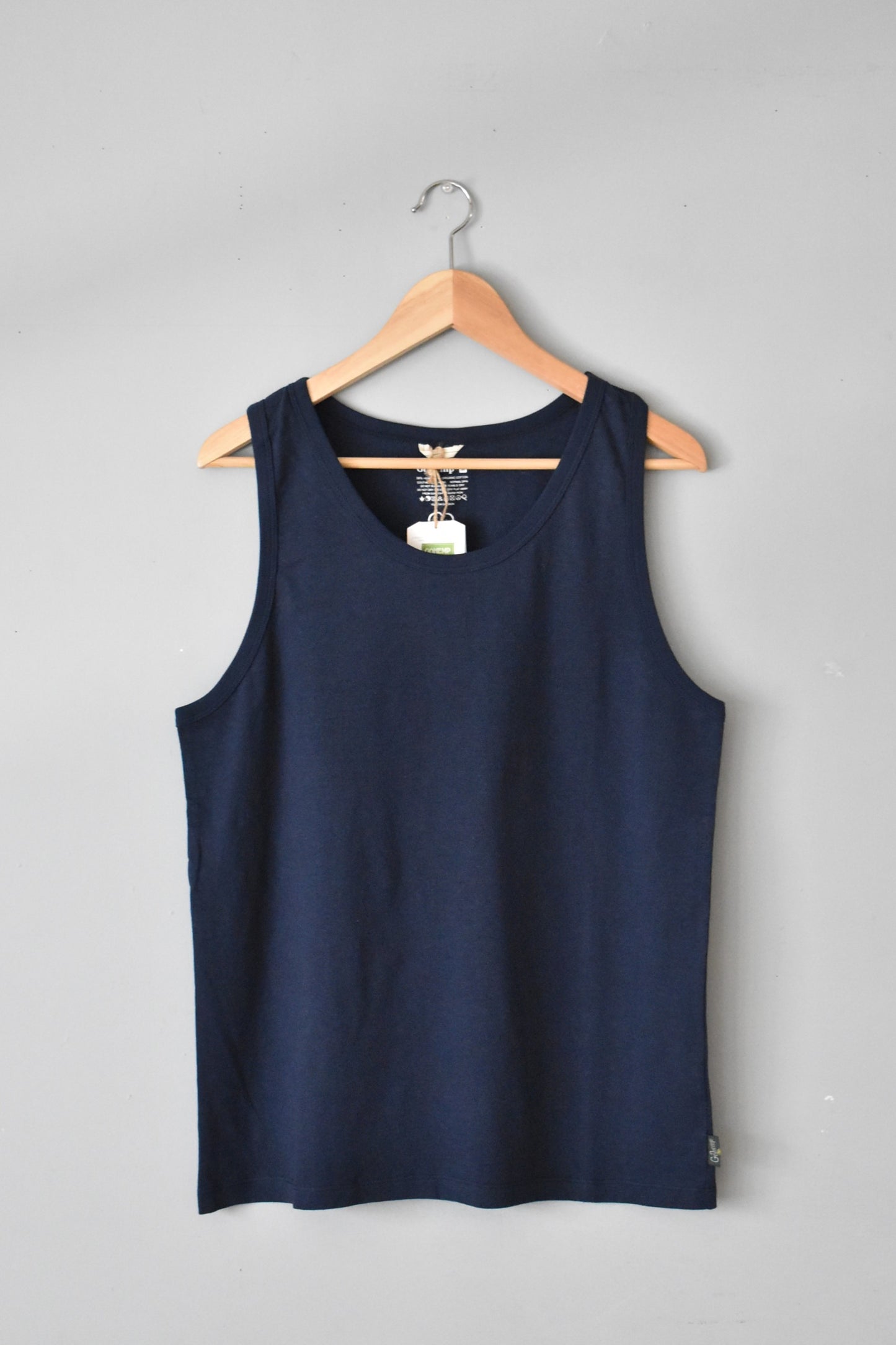 「GOHEMP」fineday tanktop -marine navy-