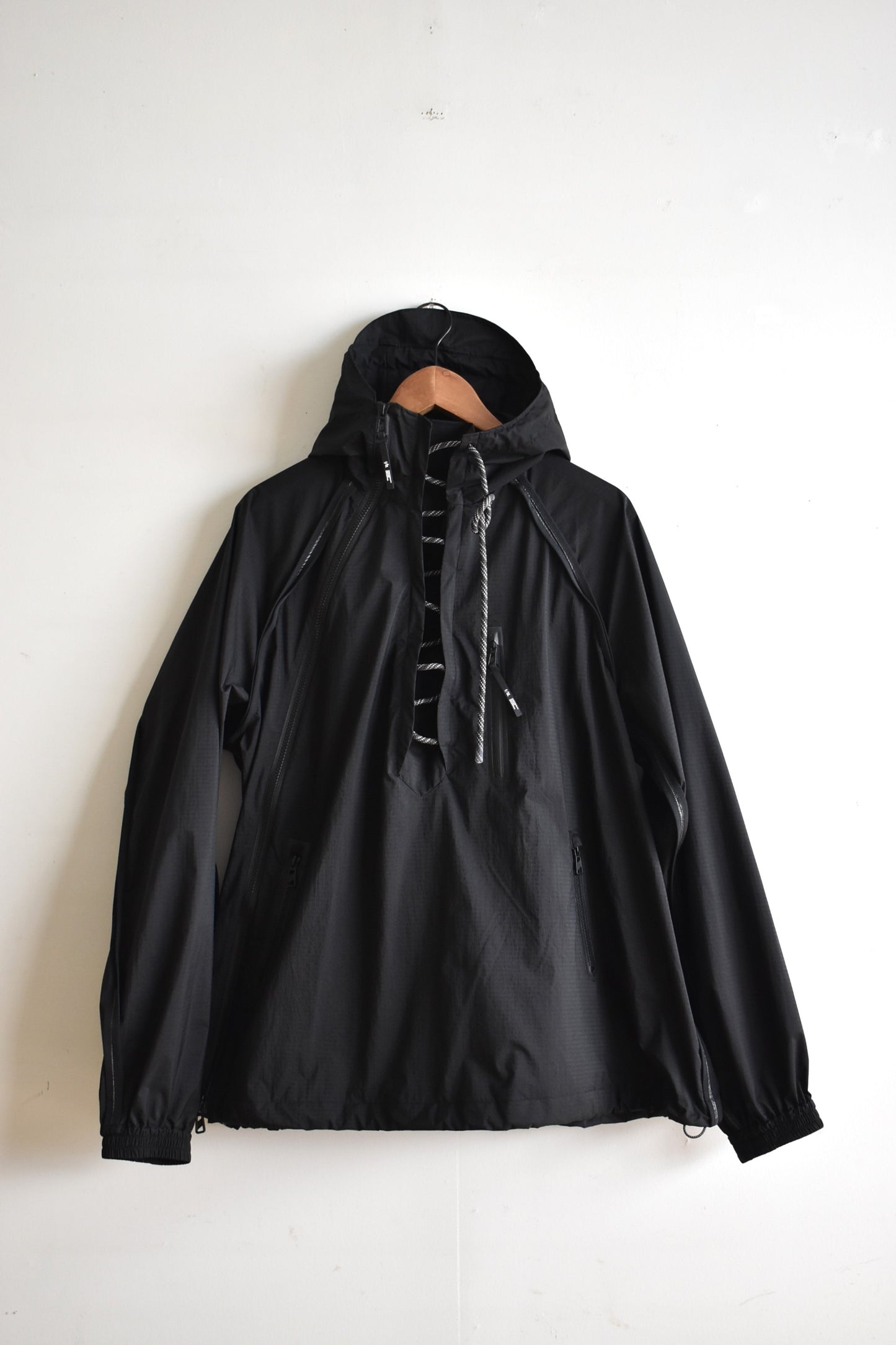 「F/CE.」2.5 layer out seam smock jk -black-