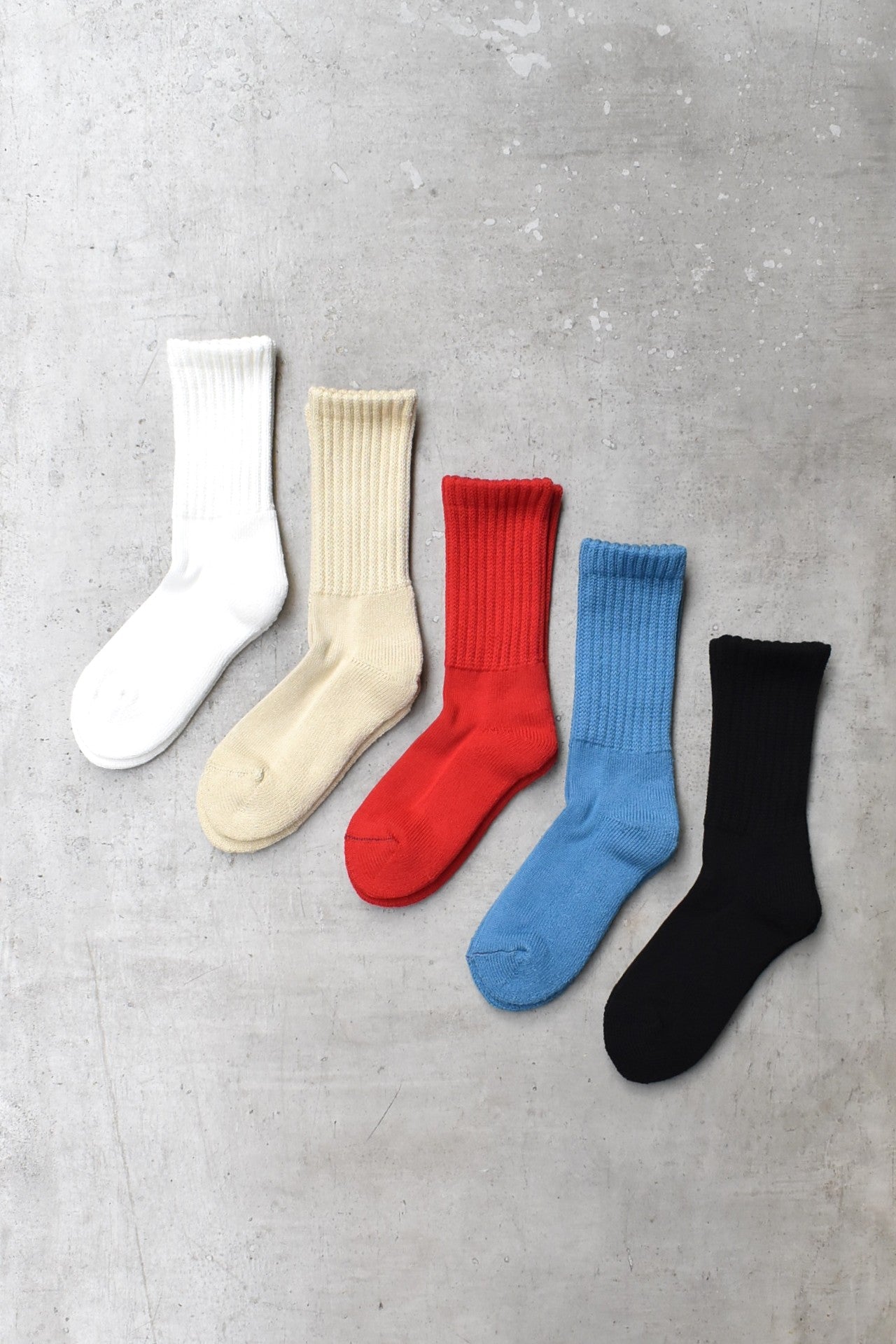 「ROTOTO」loose pile crew socks