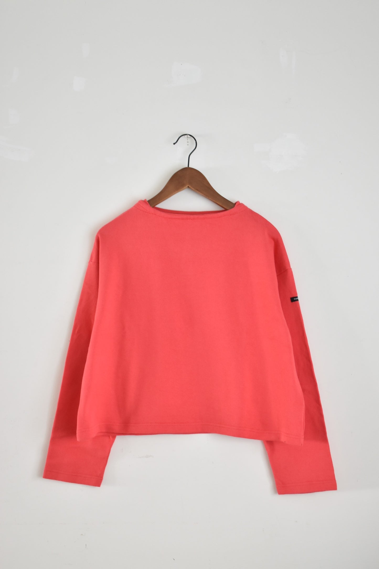 「maillot」weekend long-Tee loose -pink red-