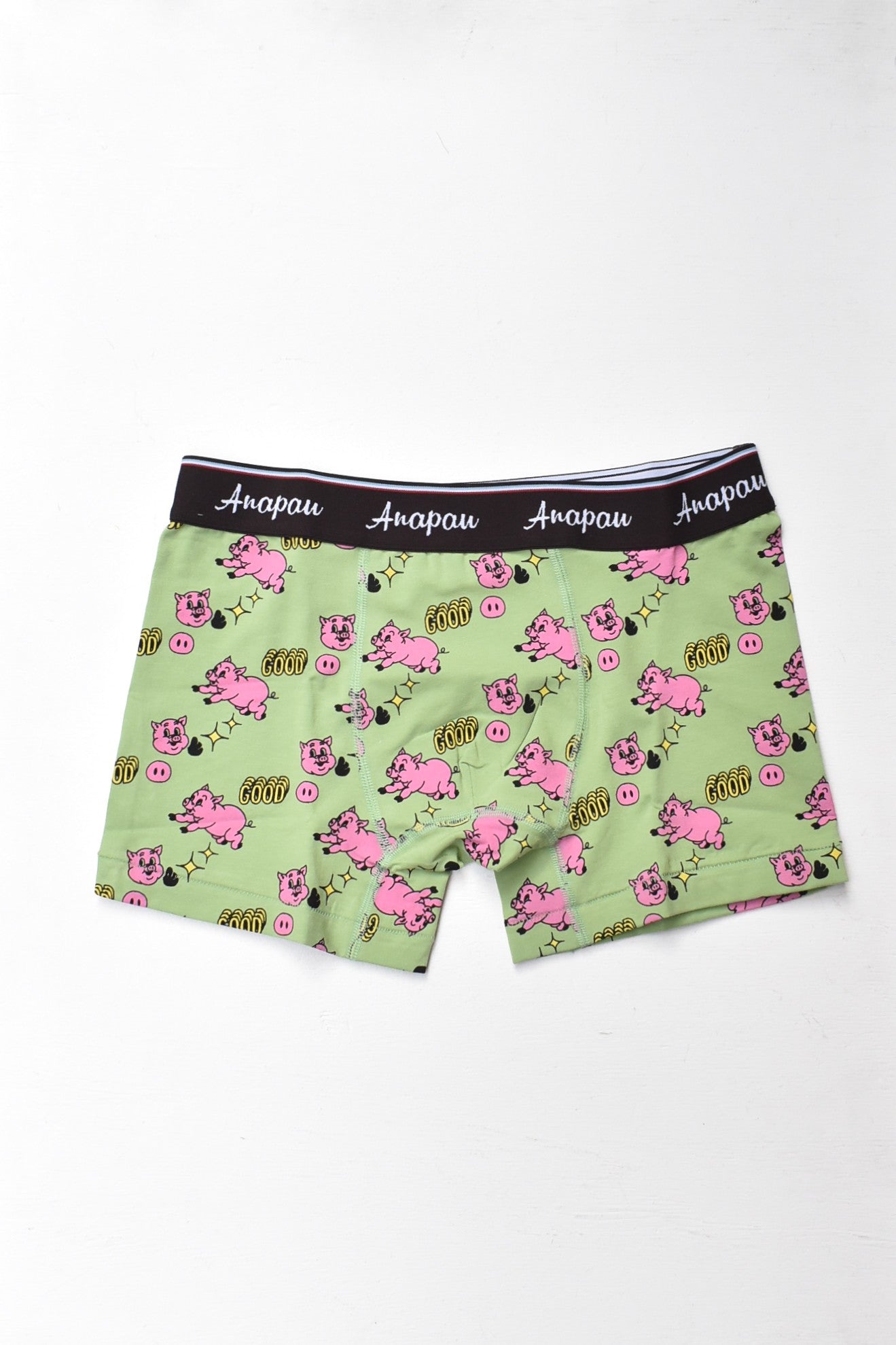 「anapau」boxer pants -GOODなPIG-