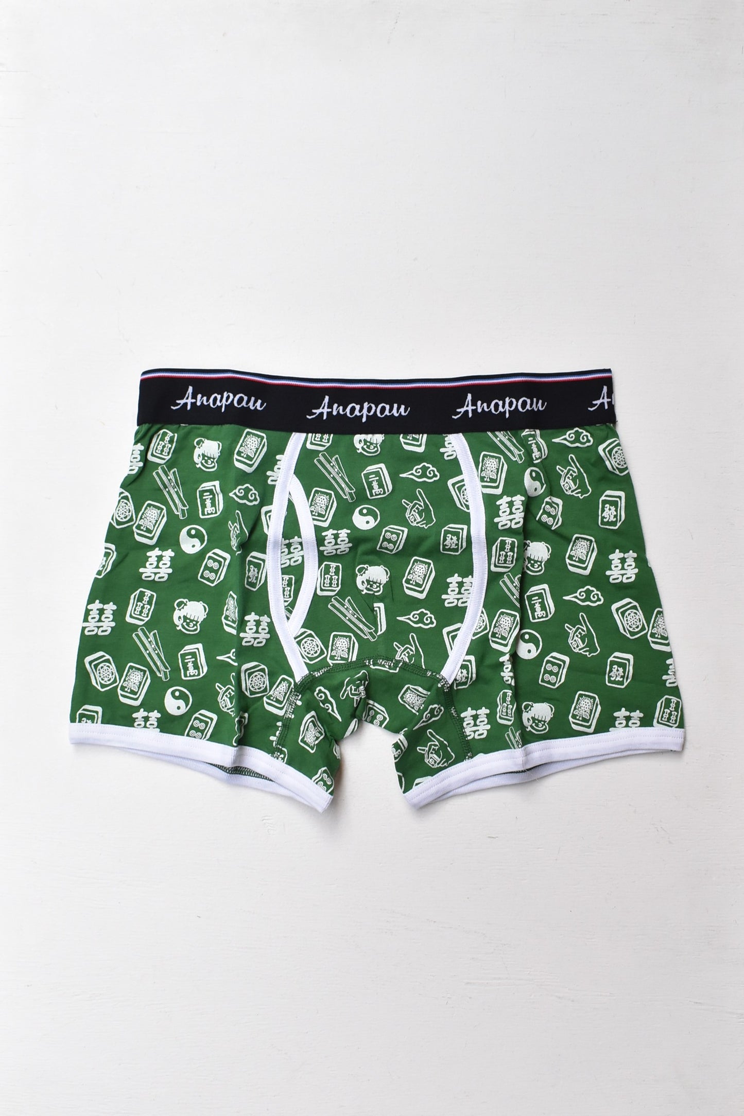 「anapau」boxer pants -麻雀-
