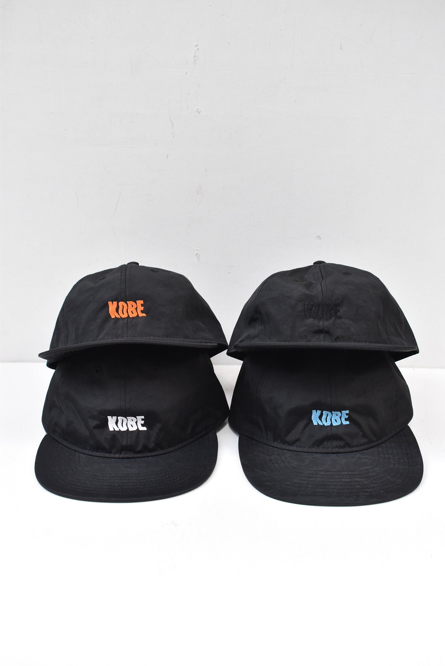 「KOBE CAP CAP CLUB」nylon cap -black-