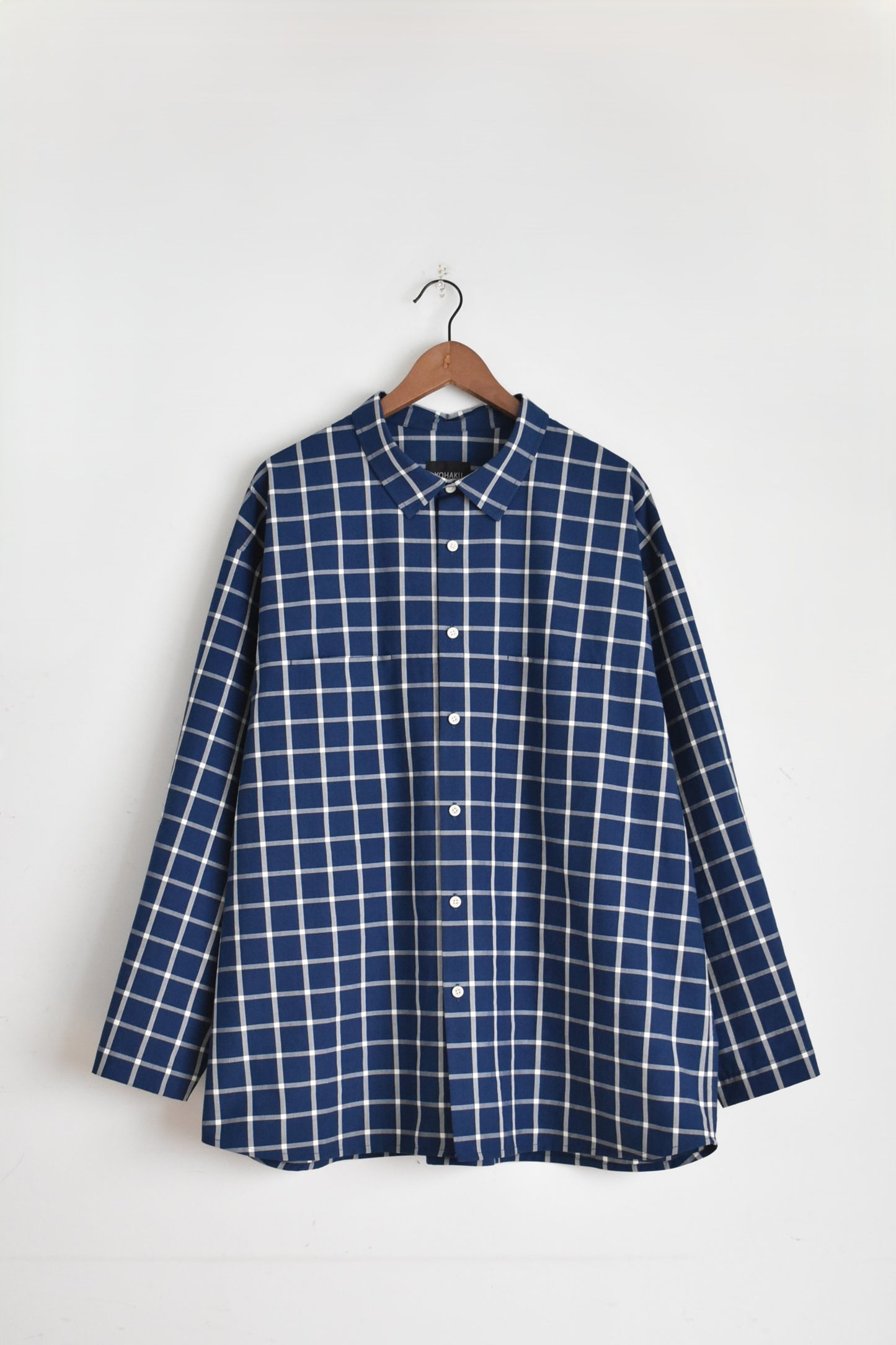 「YOHAKU」check shirts