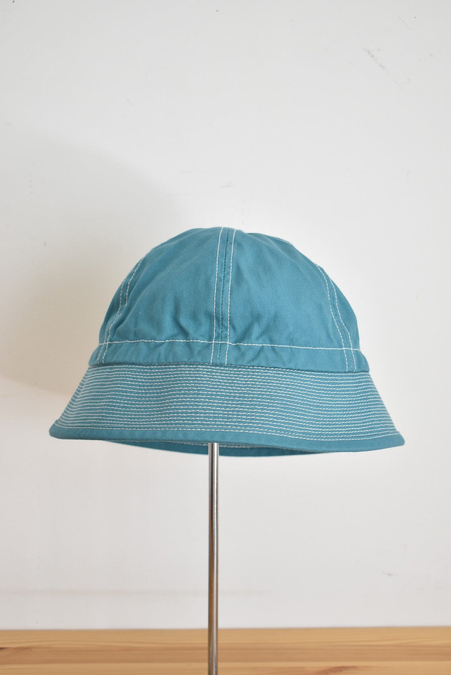 「cableami」canvas DIXIE hat -turquoise-