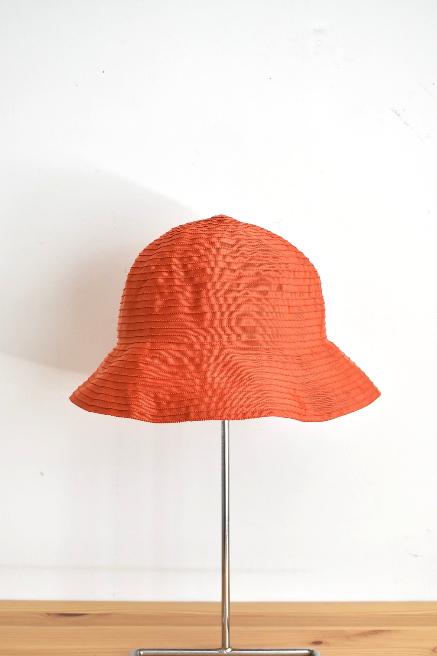 「cableami」recycle polyester tape DIXIE hat -orange-
