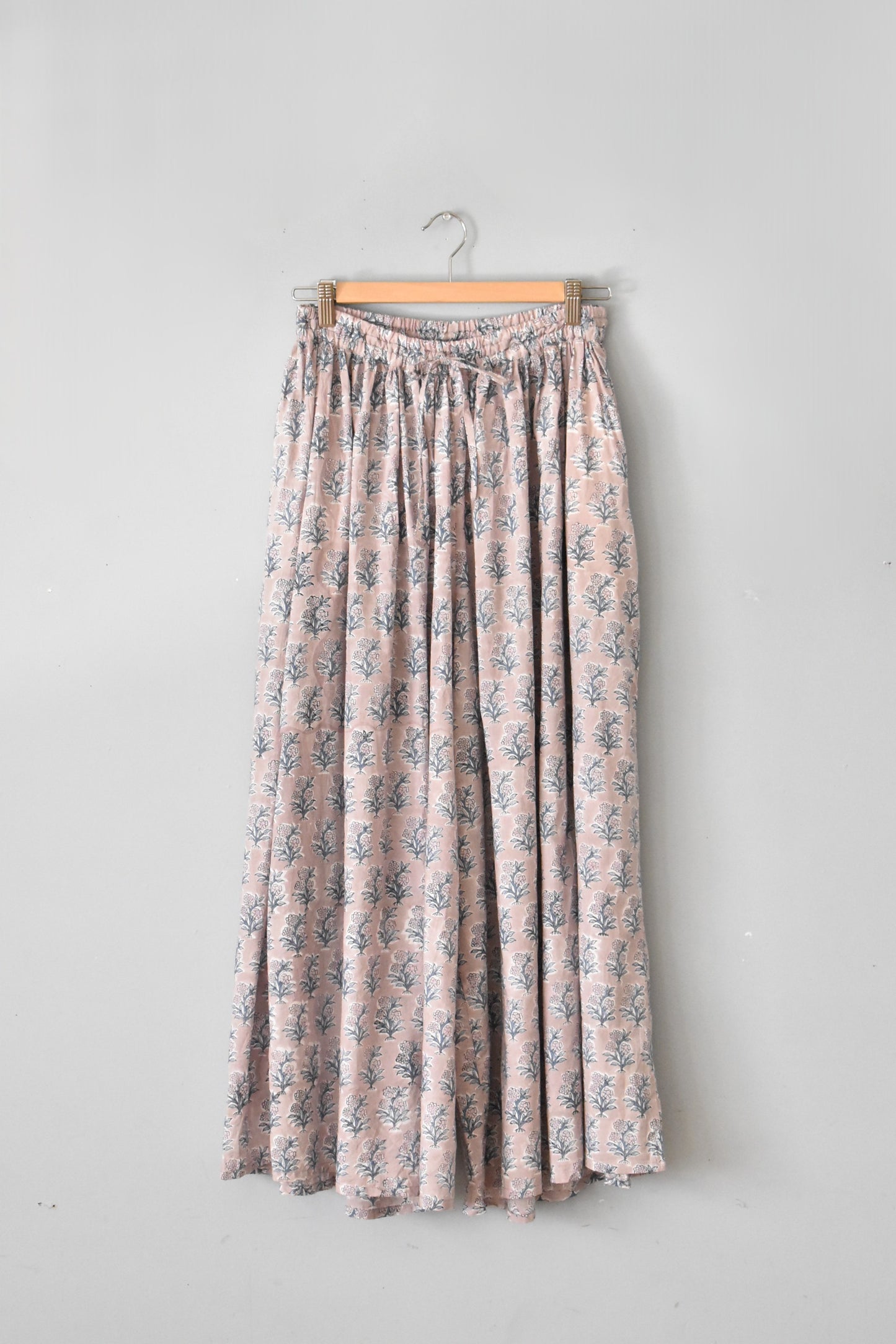 「GOHEMP」gather wide pants