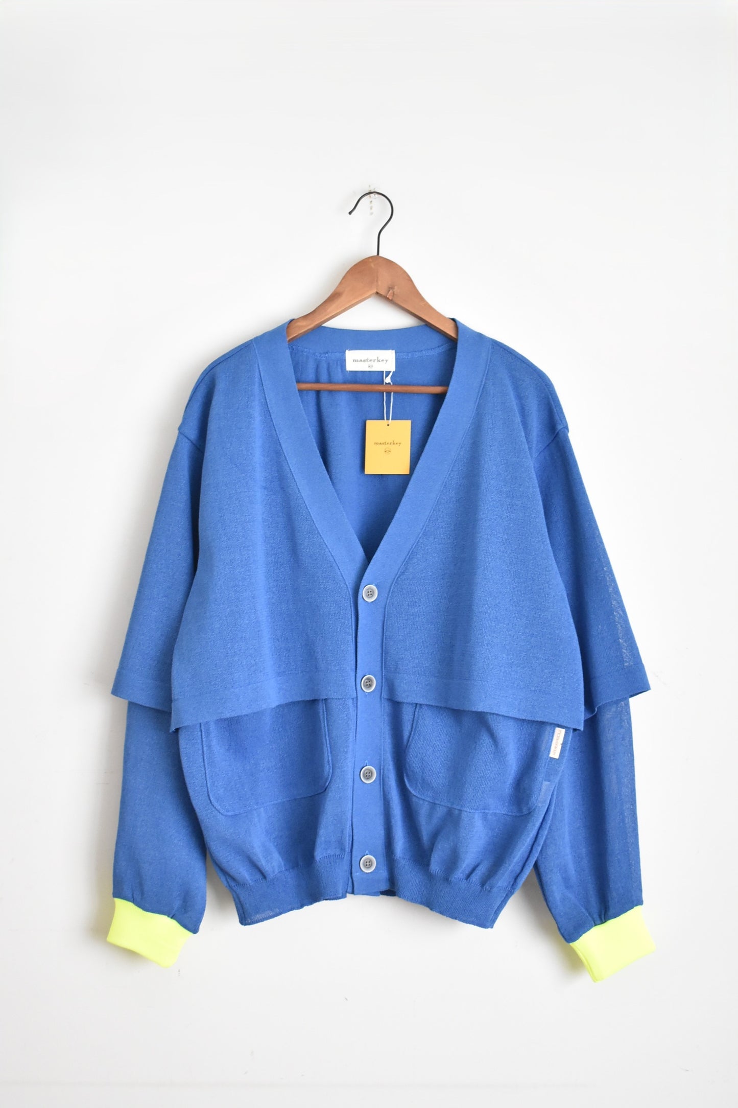 「masterkey」eagle cardigan -blue-
