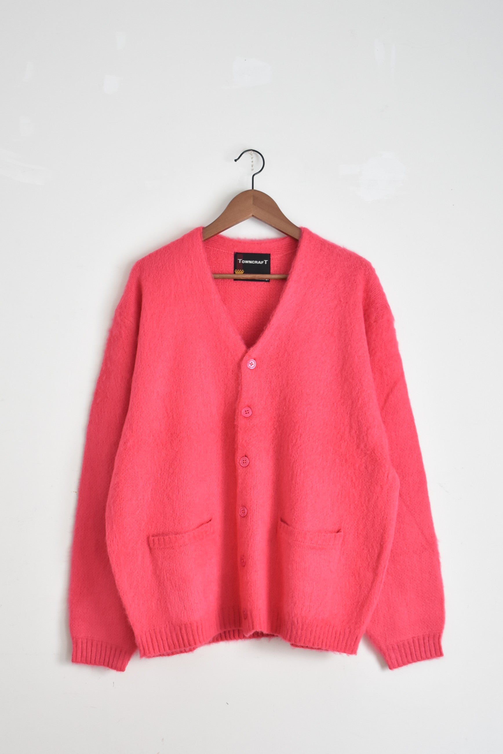 TOWN CRAFT」shaggy color cardigan -pink- – 【セレクトブランド通販