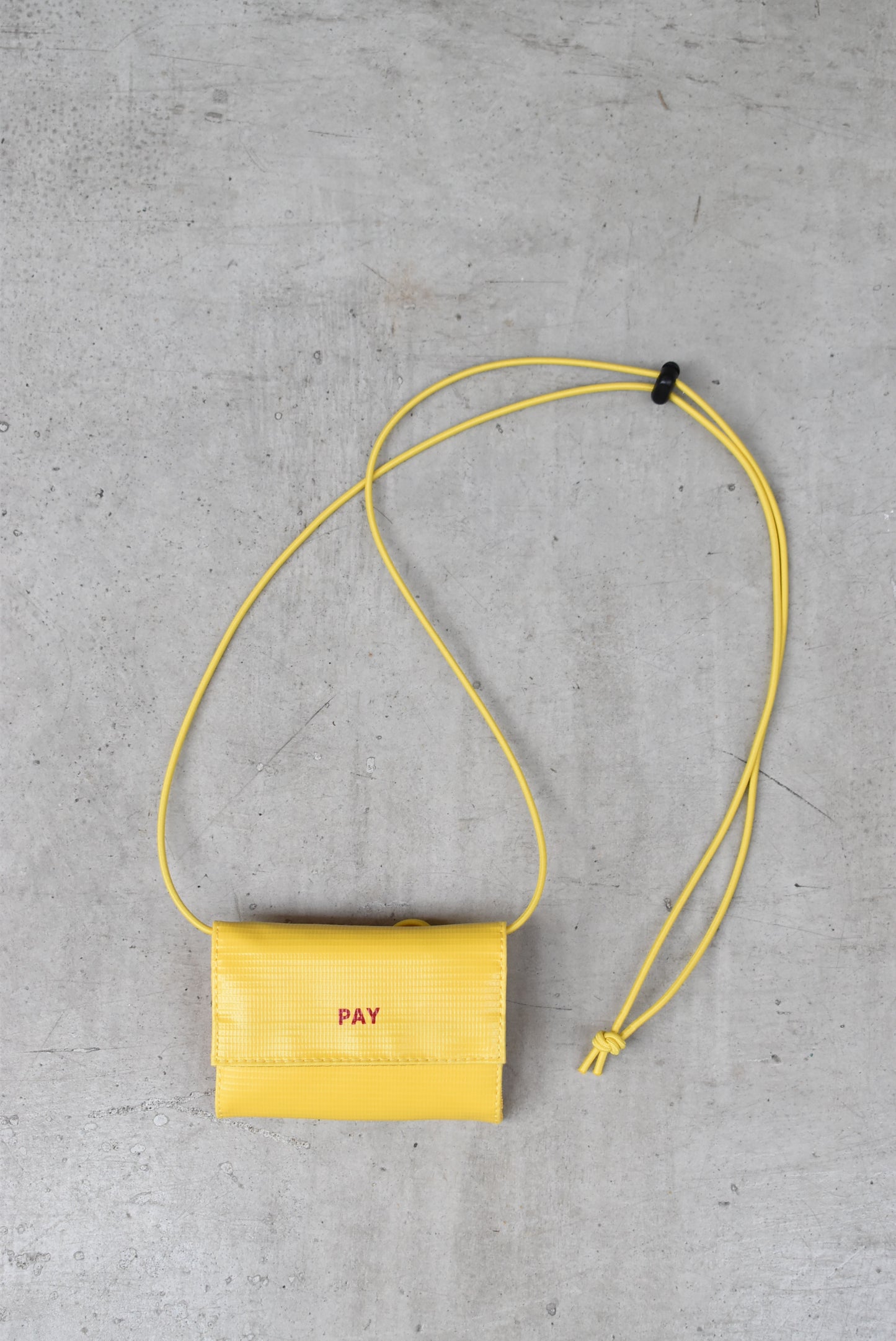 「1/2 HALF」 ”PAY" 1st wallet -yellow-