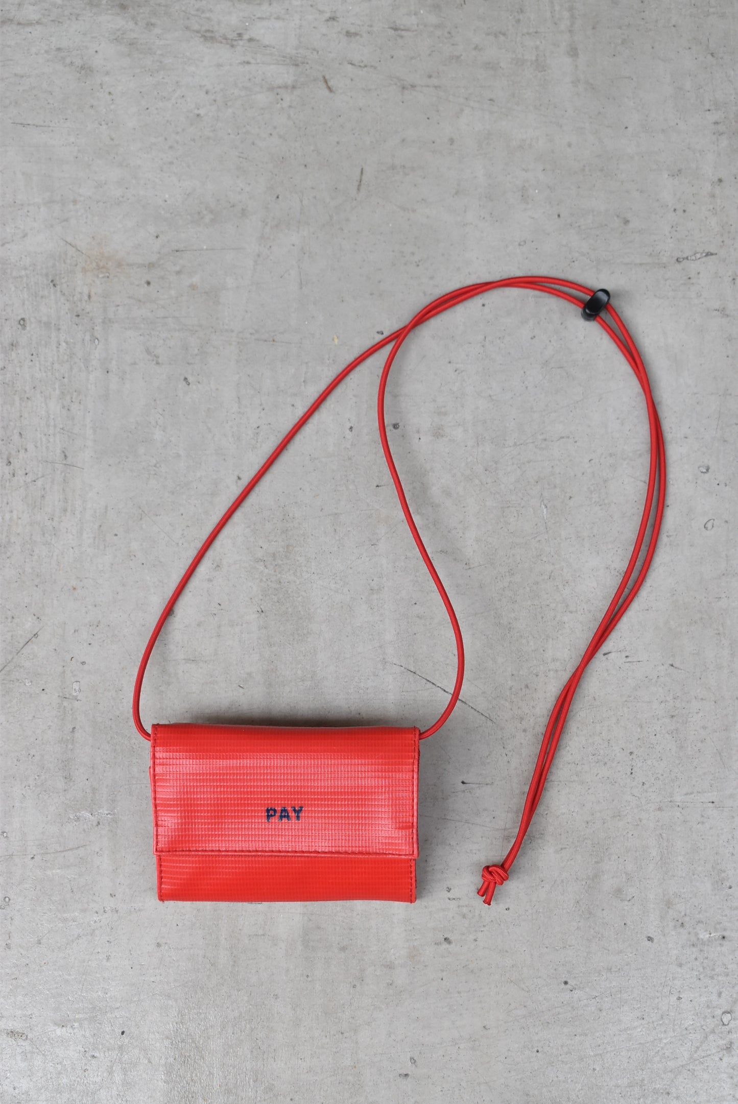 「1/2 HALF」 ”PAY" 1st wallet -red-