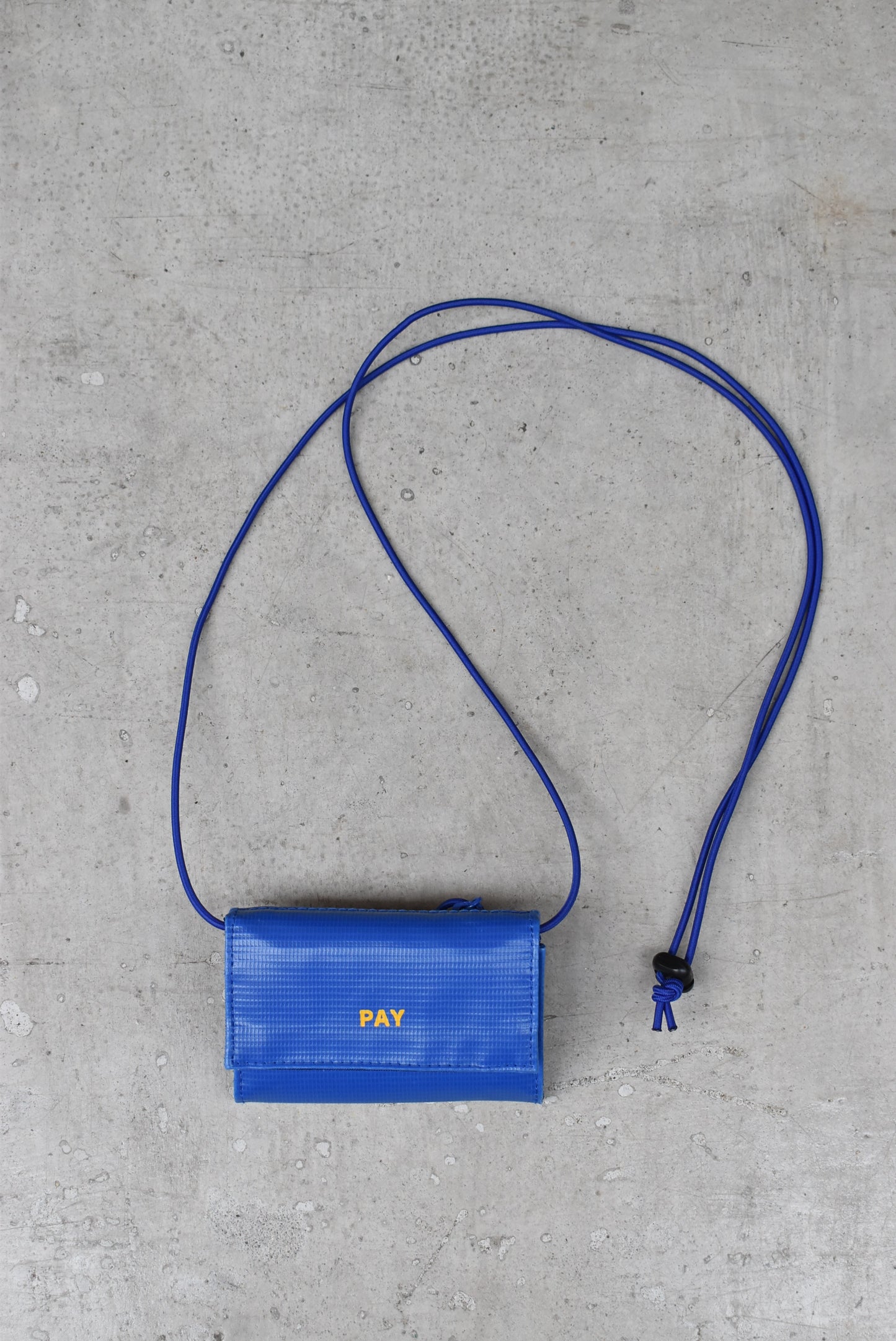 「1/2 HALF」 ”PAY" 1st wallet -blue-