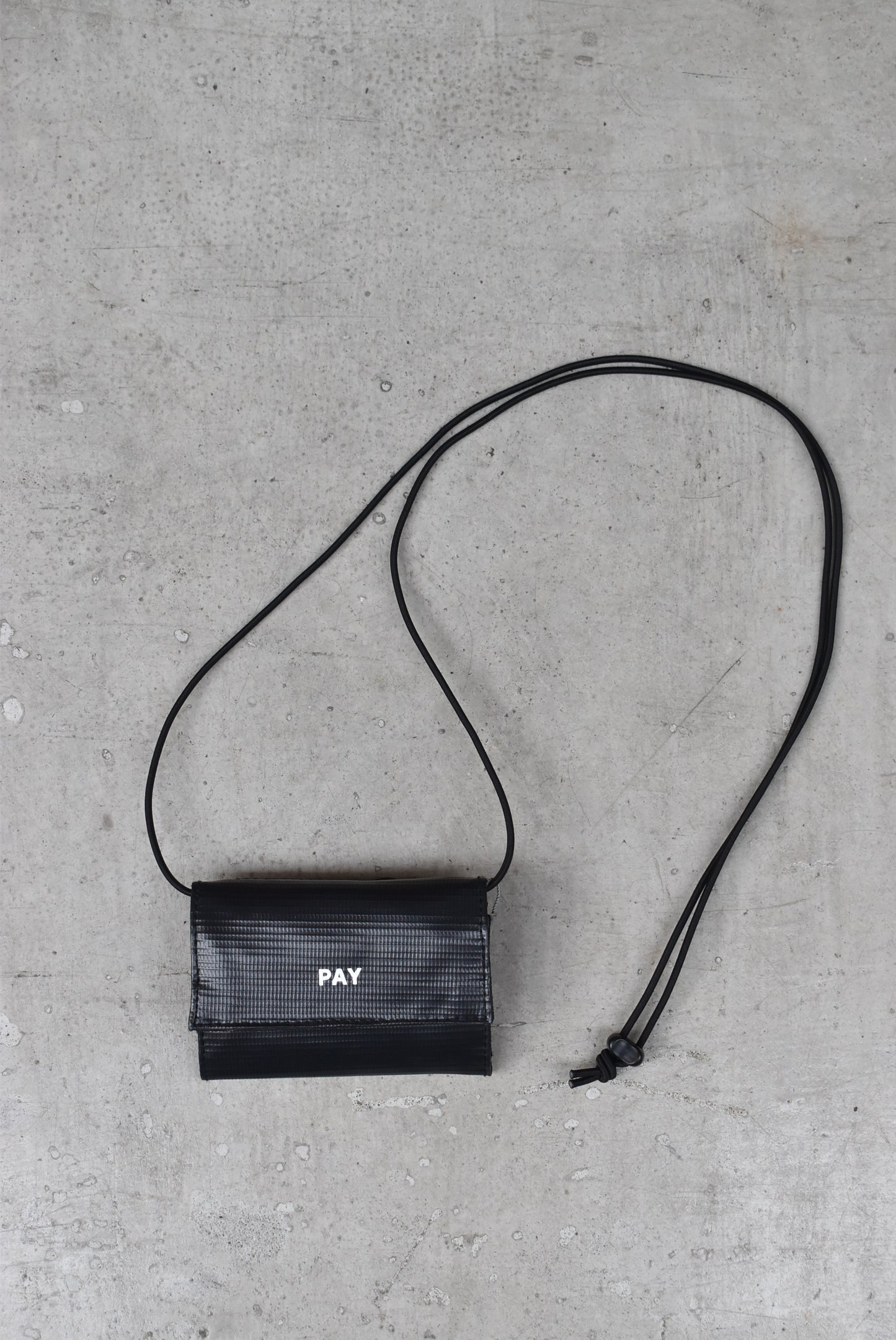 「1/2 HALF」 ”PAY" 1st wallet -black-