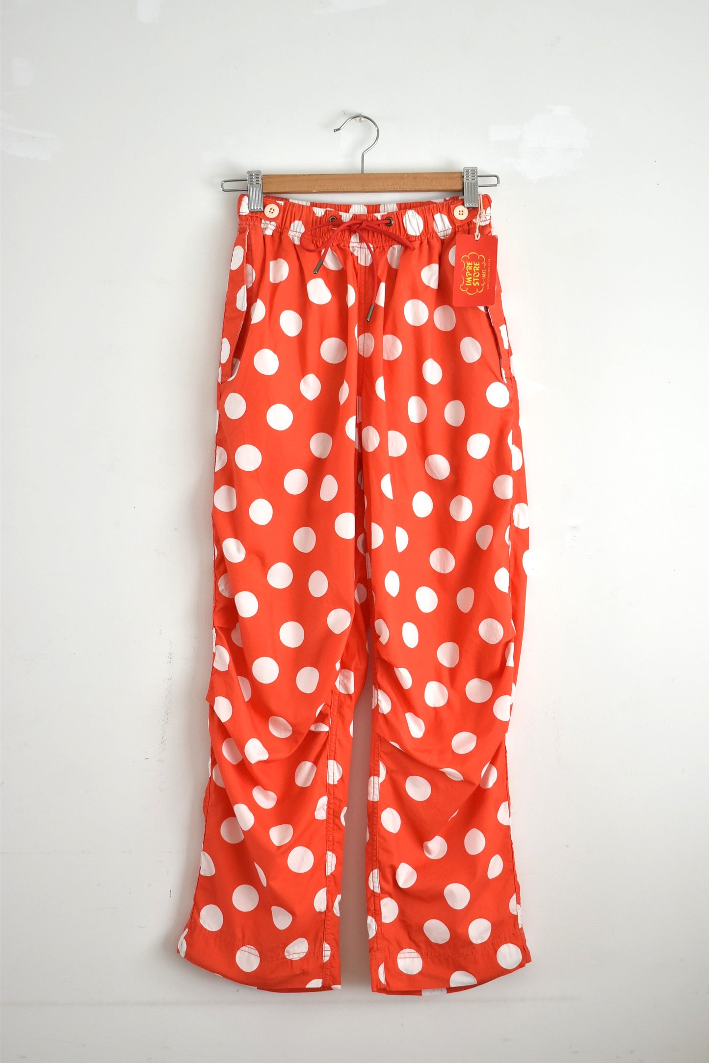 「IMPRESTORE」”Randy” polka dot for women -red-