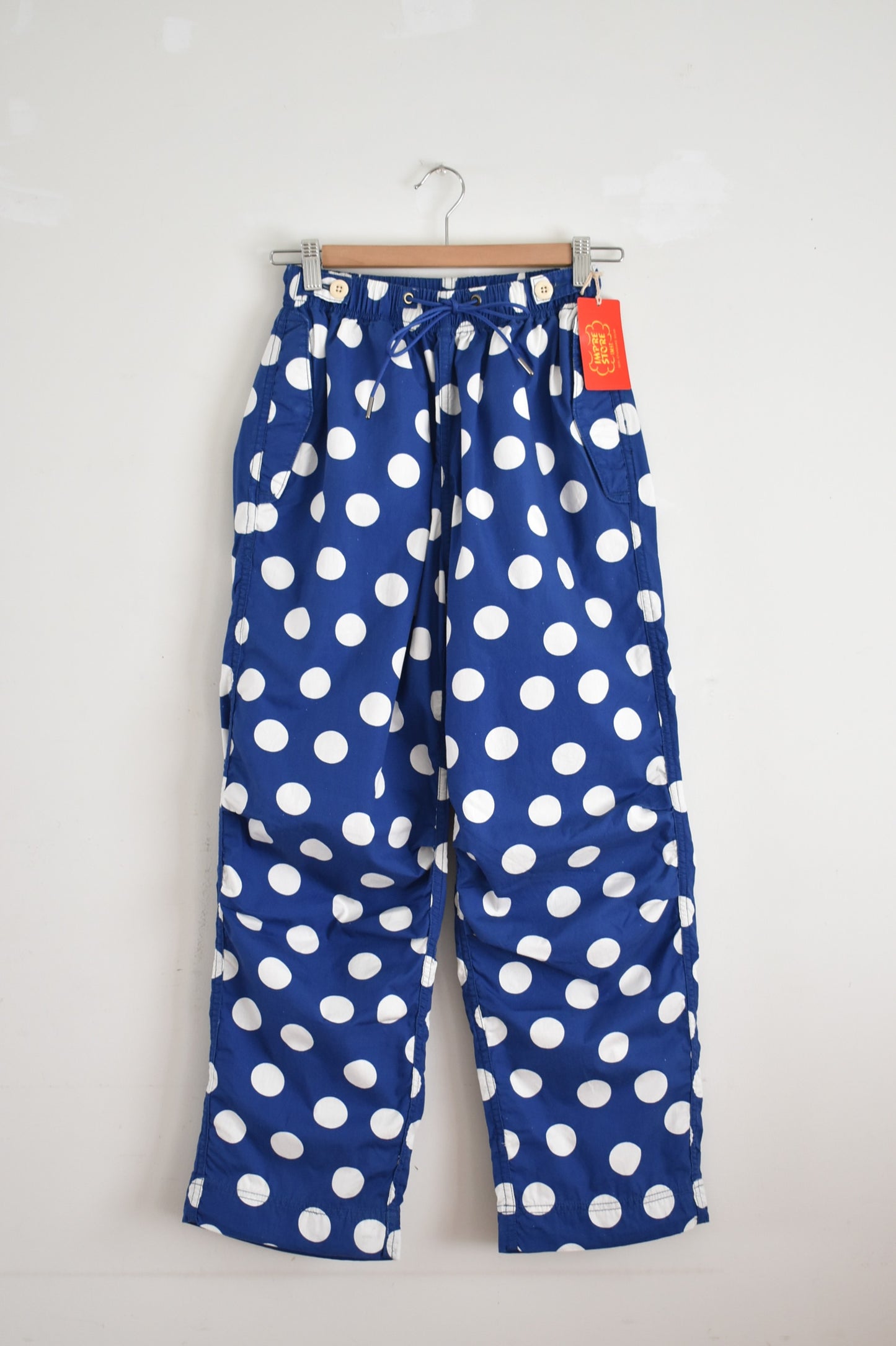 「IMPRESTORE」”Randy” polka dot for women -blue-