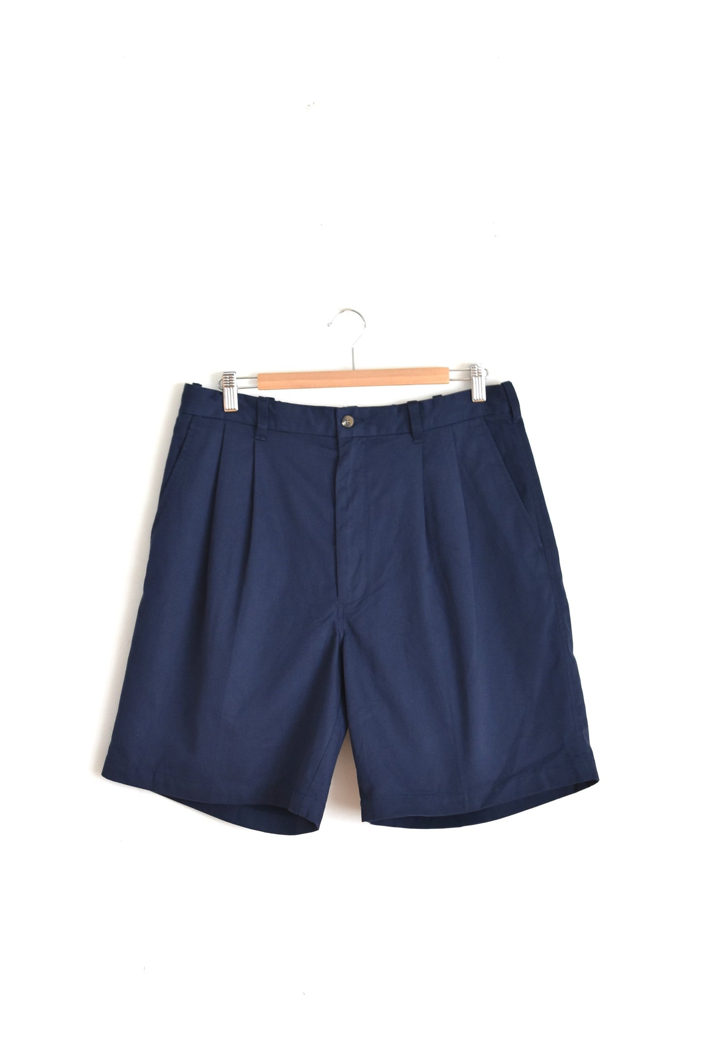 remake chino shorts -navy-