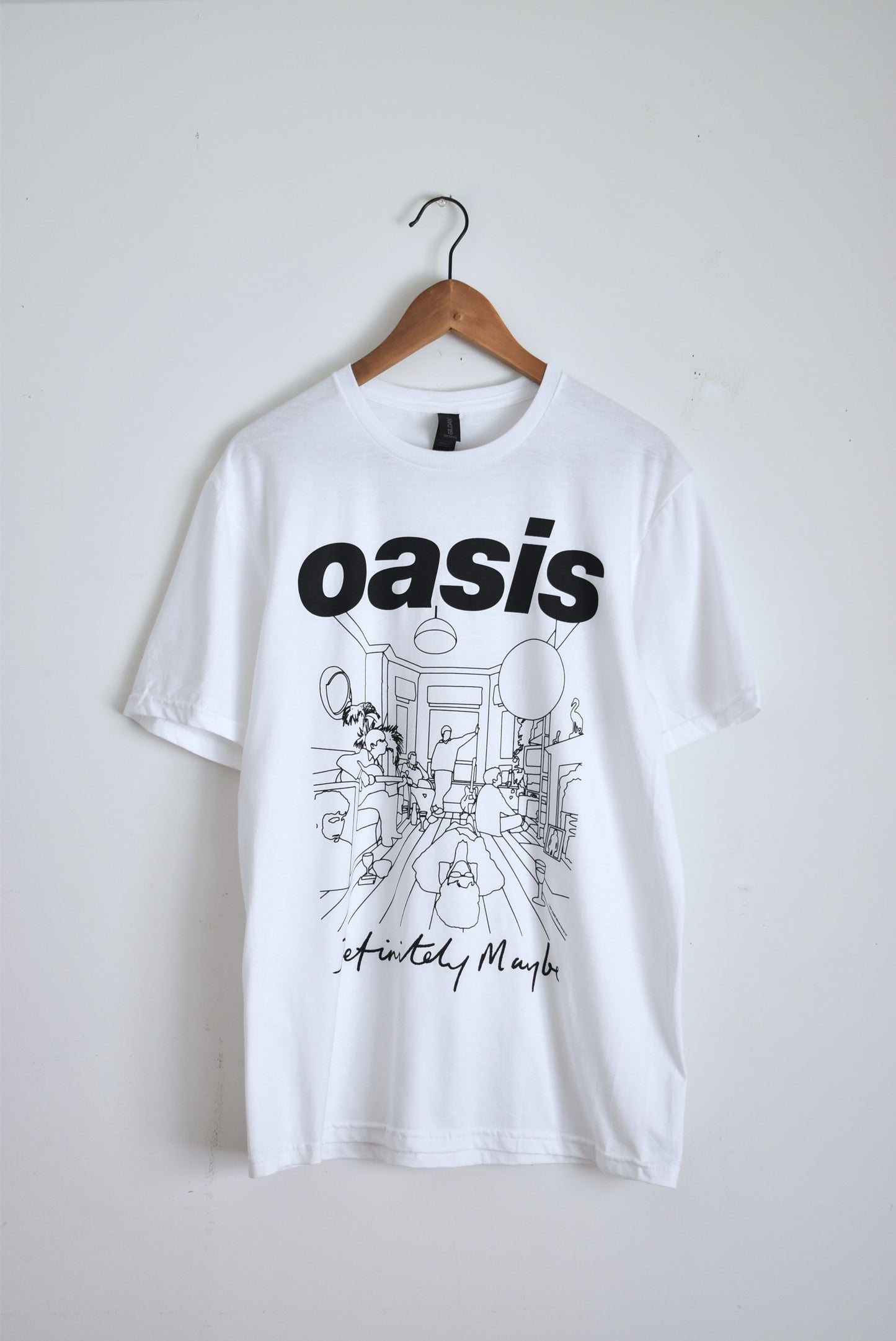 「Selected Tee」oasis -definitely maybe/mono-