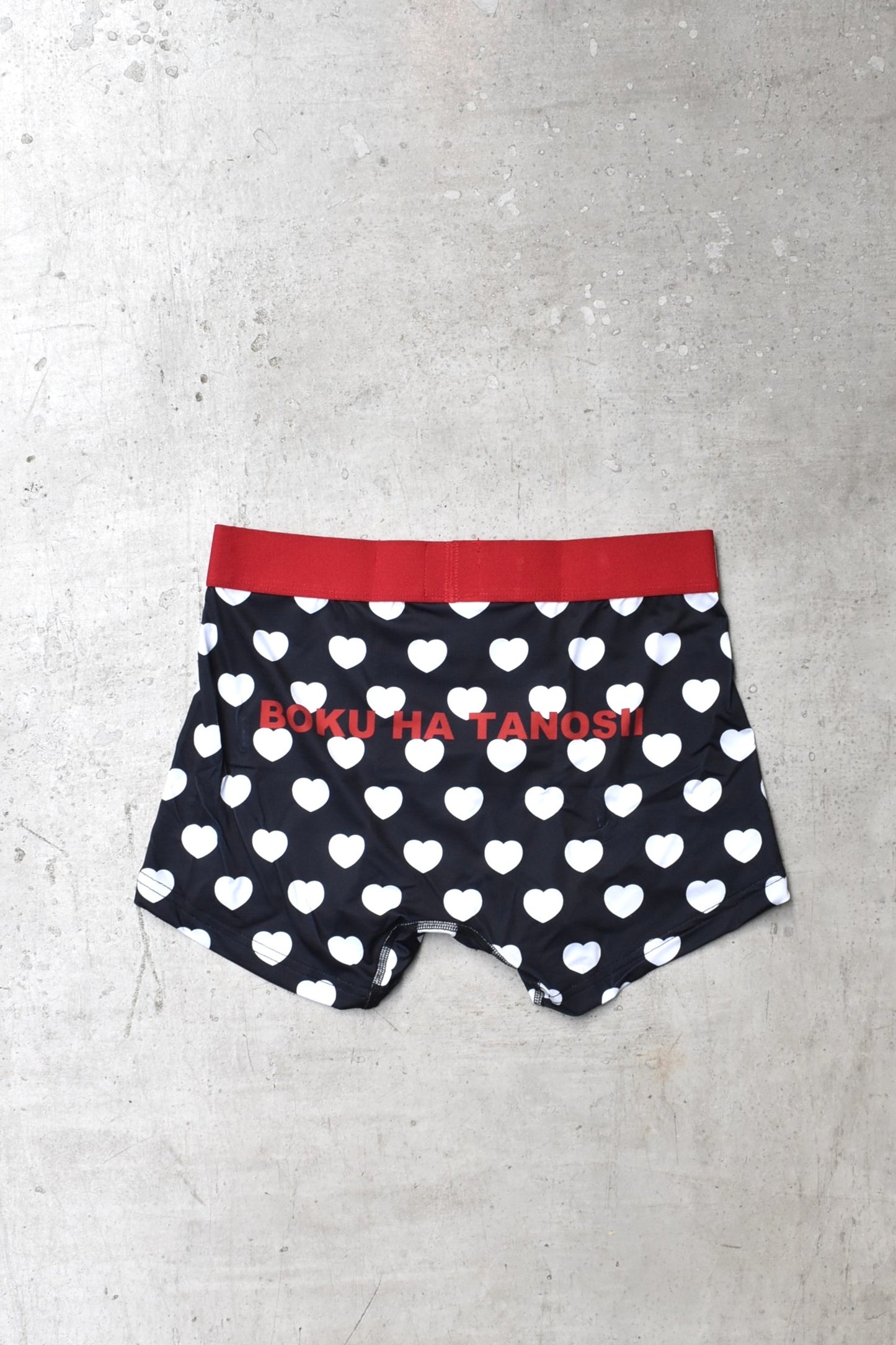 「BOKU HA TANOSII」ボクタノ boxer pants -❤dot-