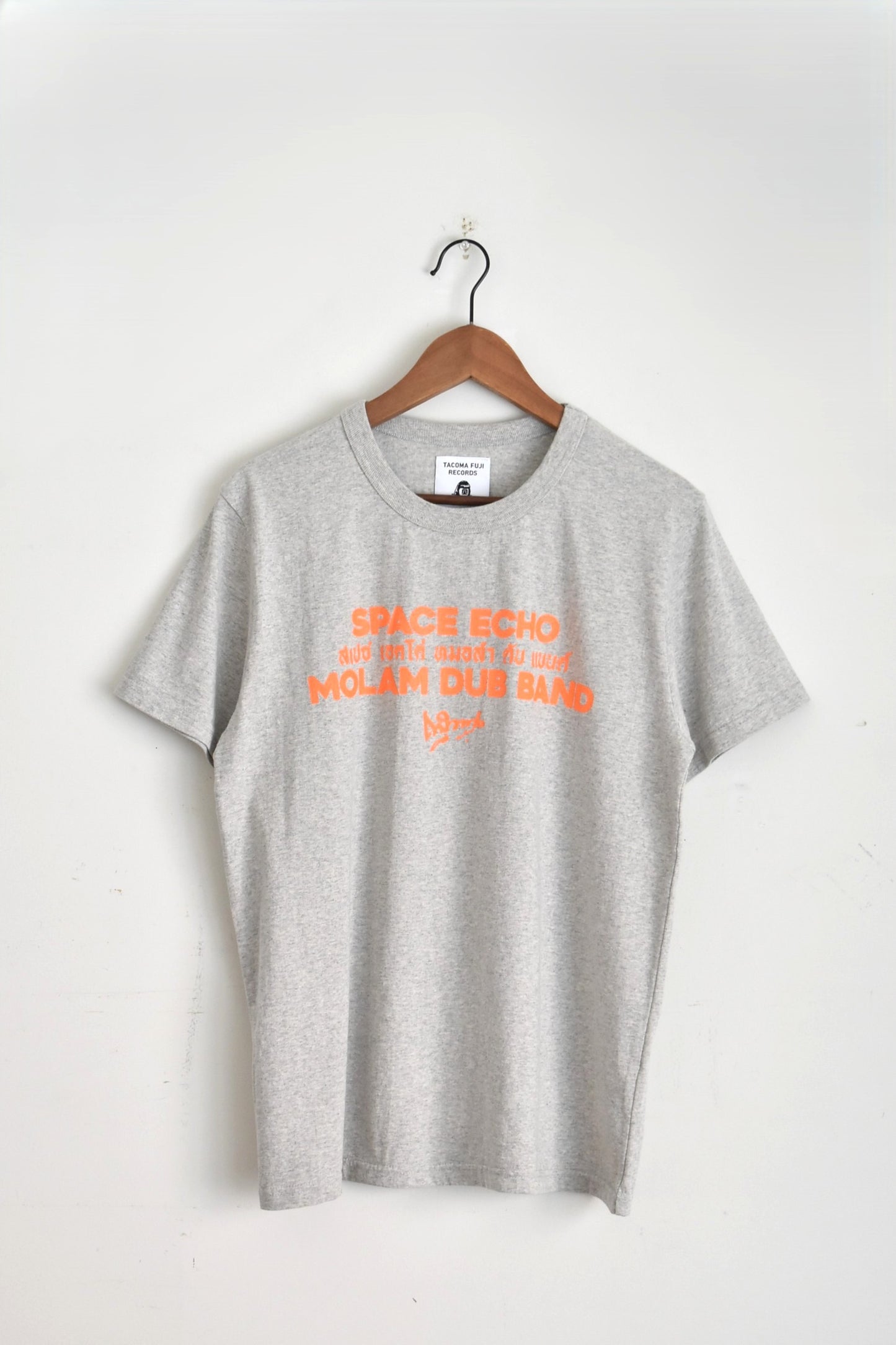 「TACOMA FUJI RECORDS」SPACE ECHO MOLAM DUB BAND Tee -oatmeal-