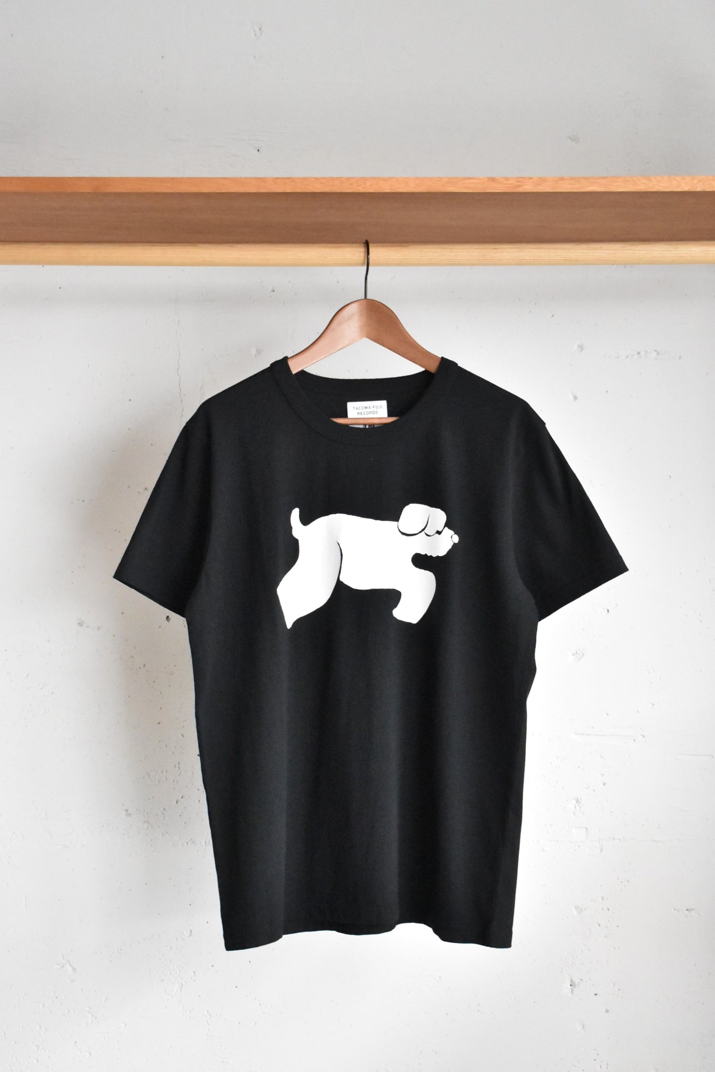 「TACOMA FUJI RECORDS」SHAGGY DOG Tee -black-
