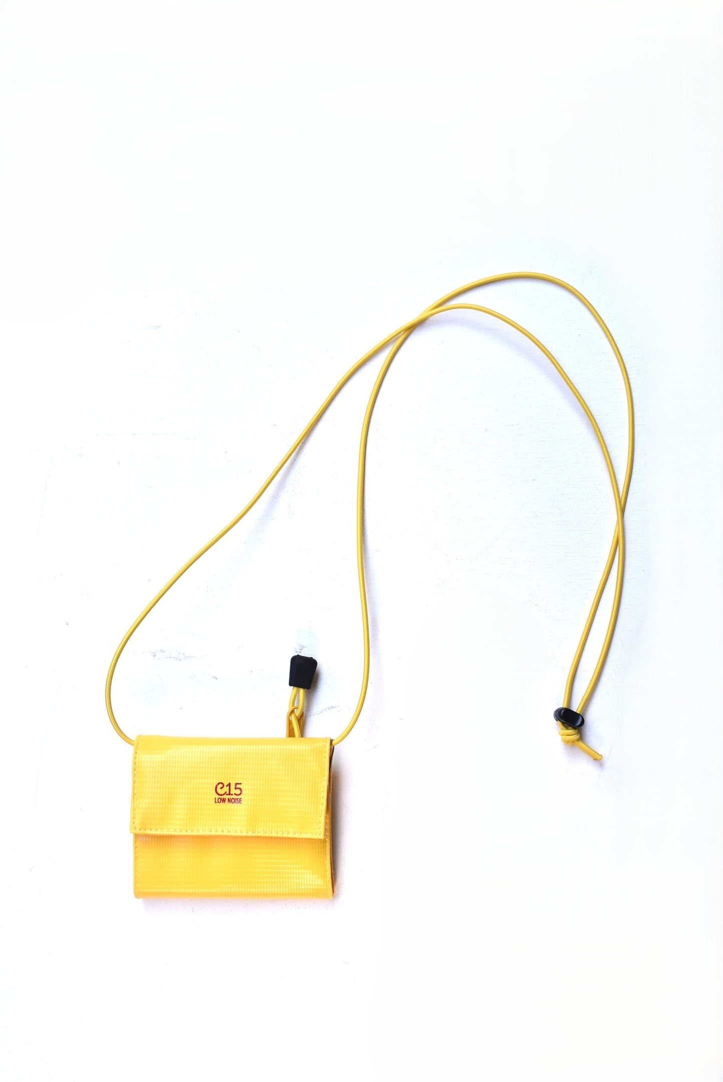 「1/2 HALF」"C-15"tarpolin conpact wallet -yellow-