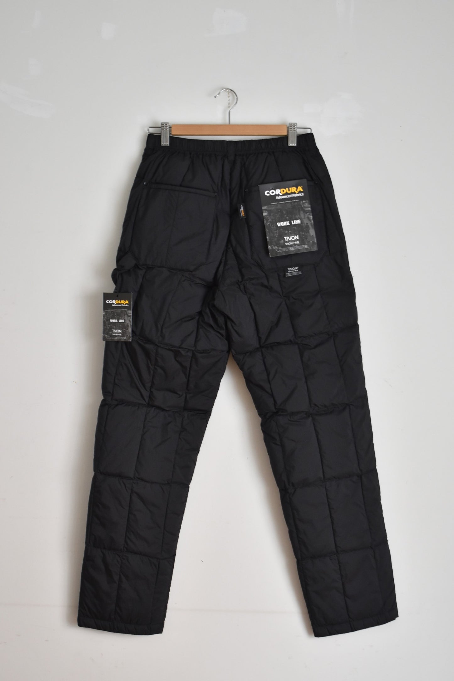 「TAION」work painter down pants