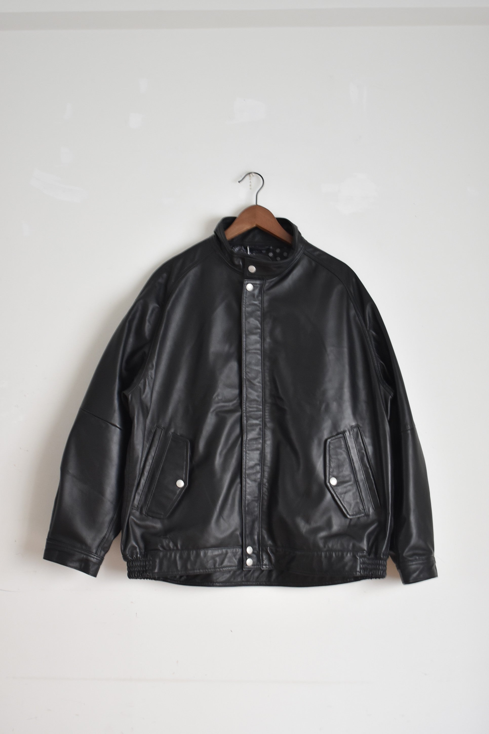 nasngwam」attract leather jacket – 【セレクトブランド通販サイト