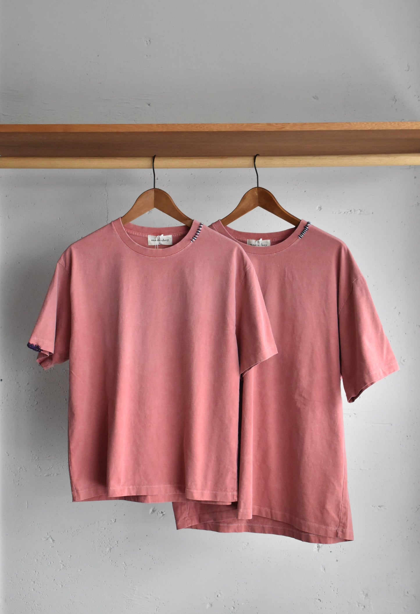 「masterkey」aging Tee -red-