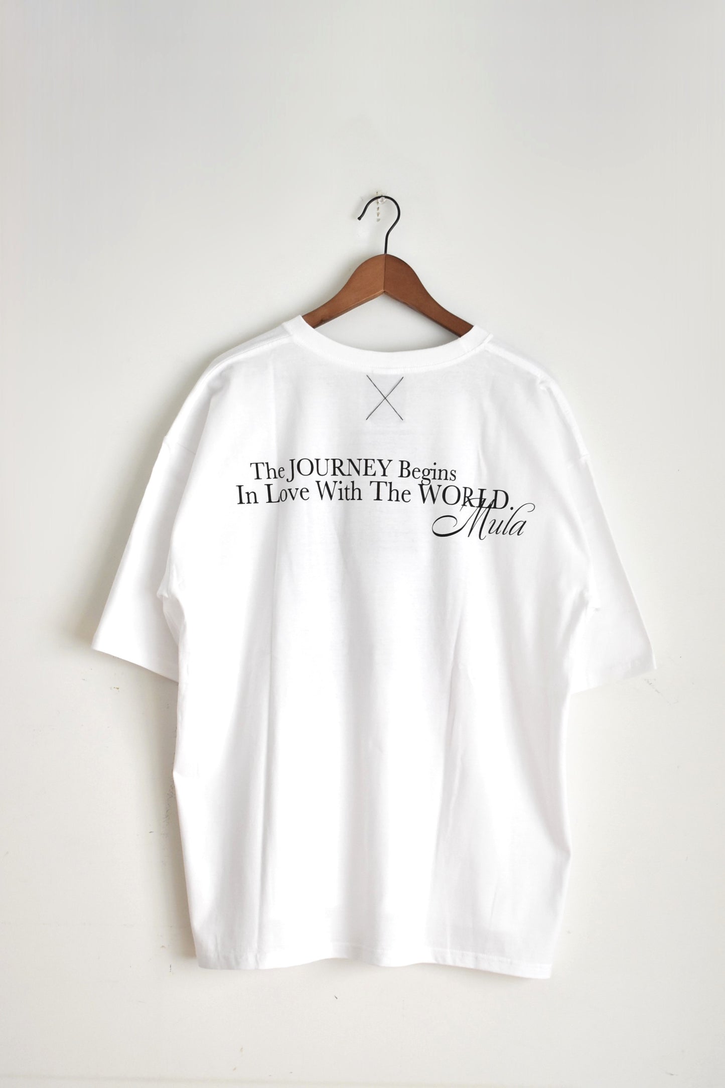 「leh」 big size slit Tsh -billistds-