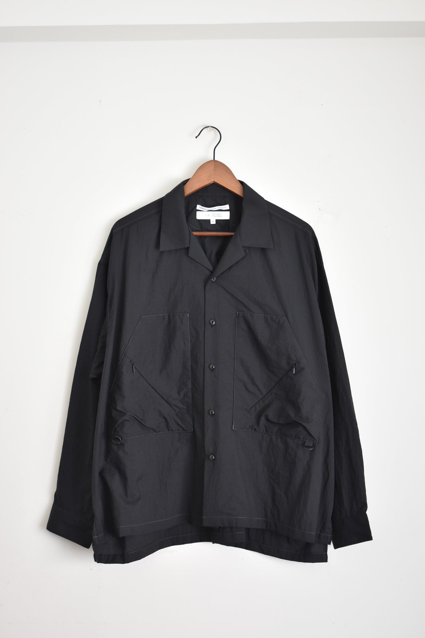 「F/CE.」lightweight micro shirt -black-