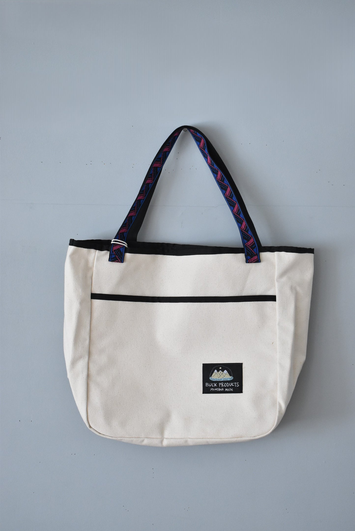 「BUCK PRODUCT」MUB large -white cotton canvas-