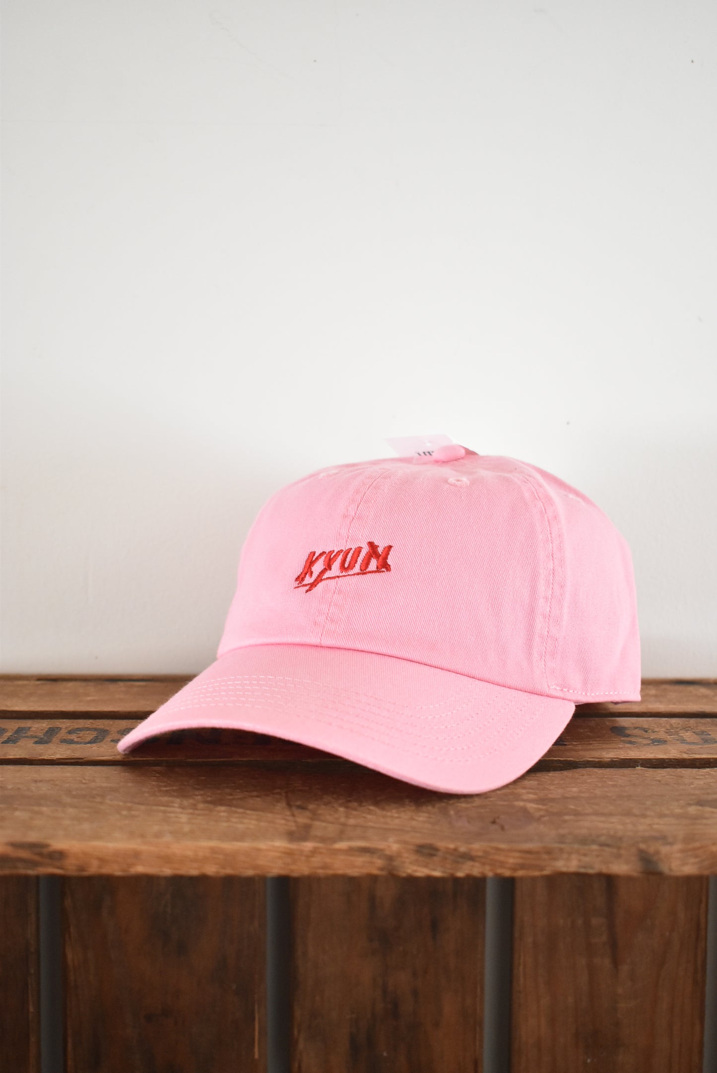 「O.K.」 ”KYUN” cap -pink-