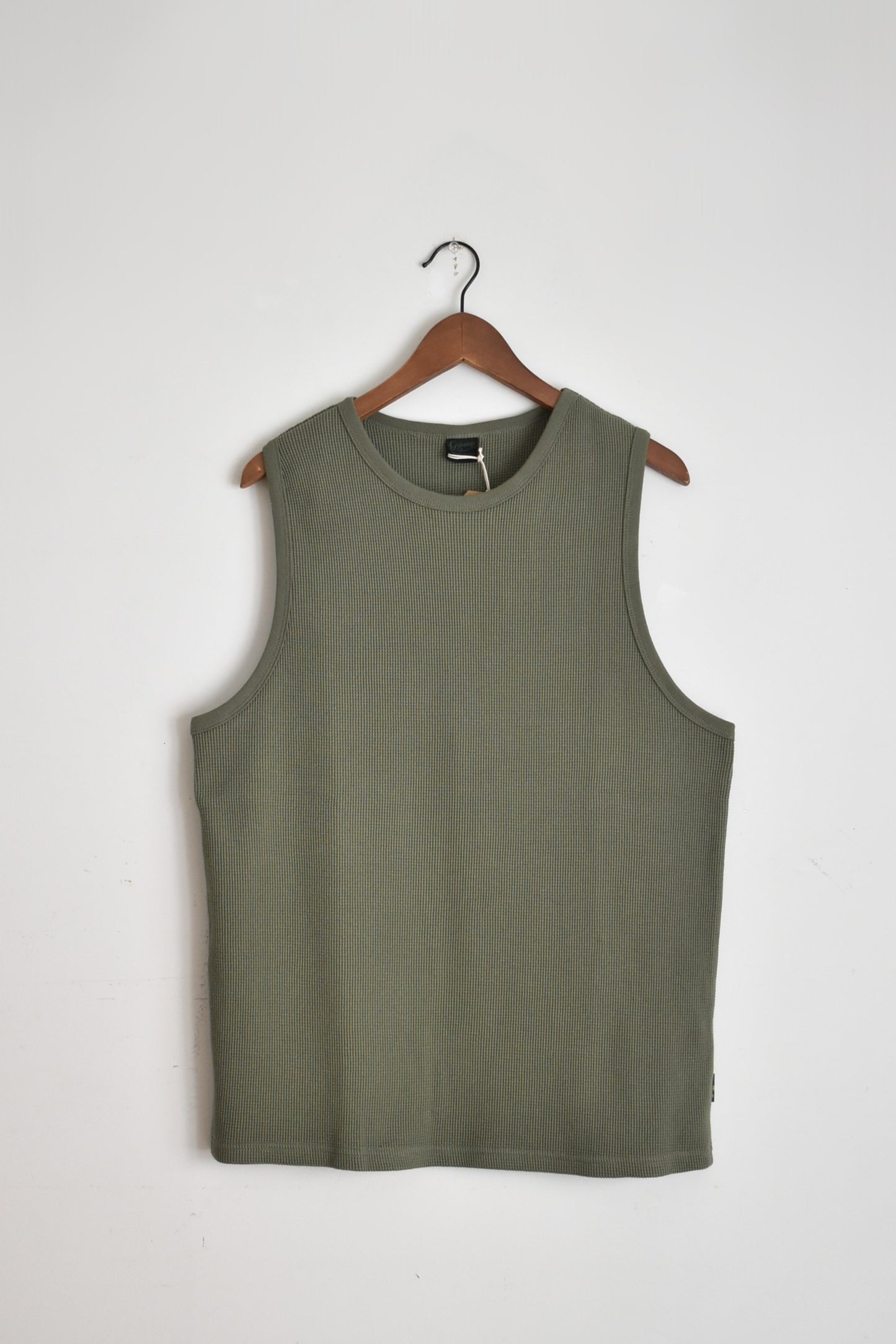 「GOHEMP」comfort tank top -olive green-